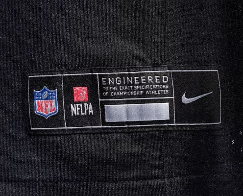 Adult Lamar Jackson Baltimore Ravens Nike Black Game Jersey - Men's - Image 6