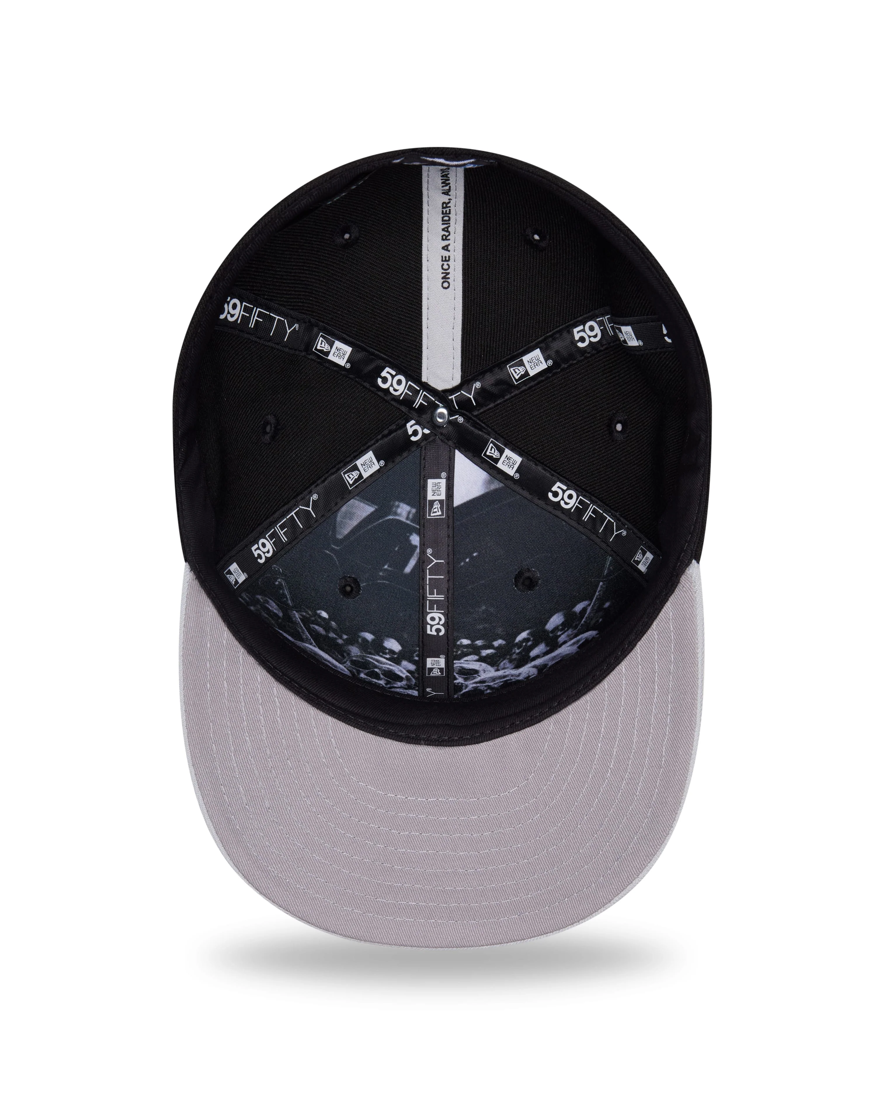 Adult Las Vegas Raiders New Era Team Color 2026 NFL Draft 59FIFTY Fitted Hat - Men's - Image 4