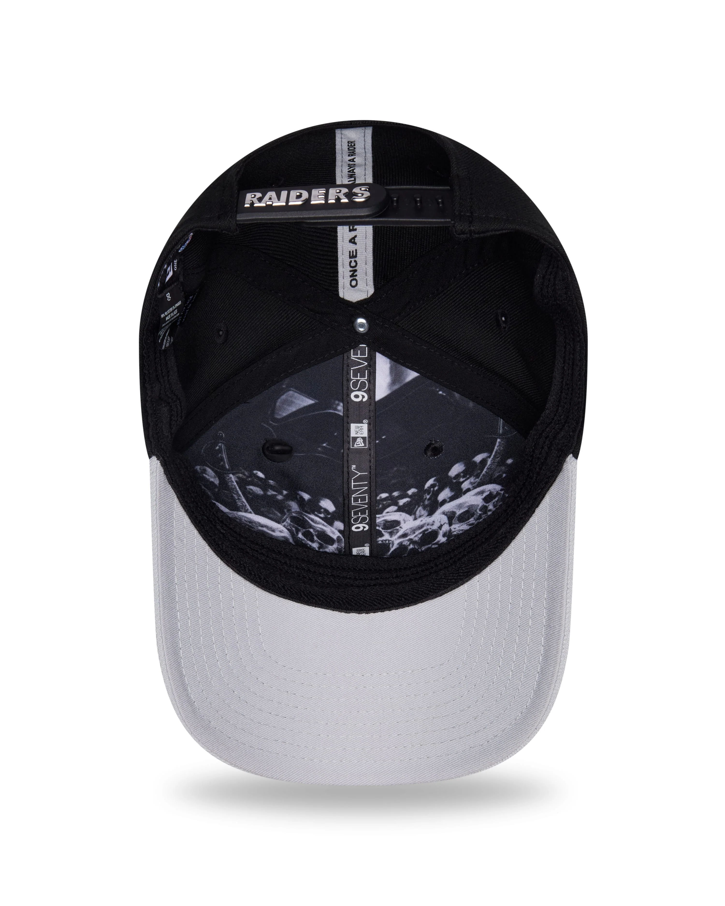 Adult Las Vegas Raiders New Era Team Color 2026 NFL Draft 9SEVENTY Stretch Snap Adjustable Hat - Men's - Image 4