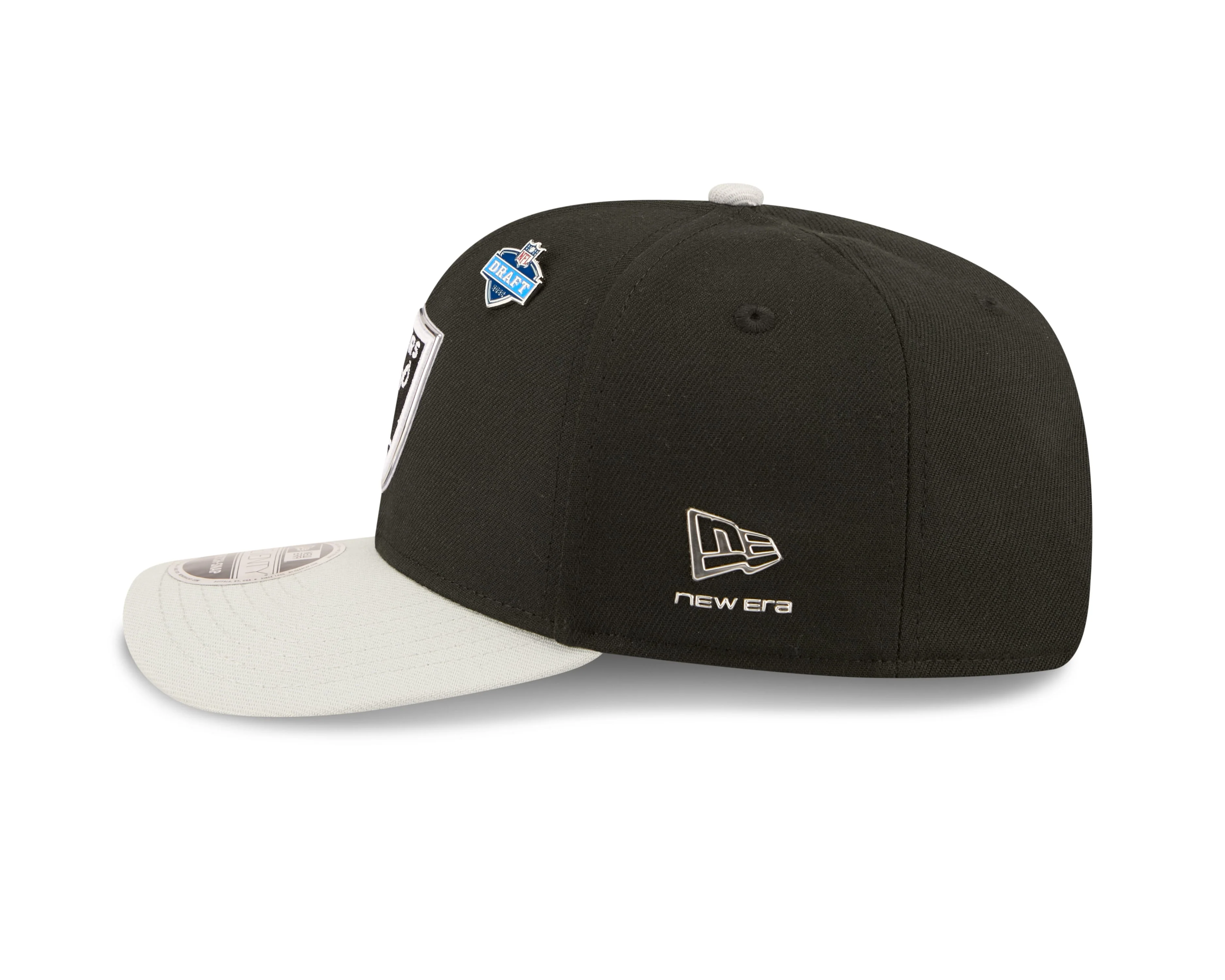 Adult Las Vegas Raiders New Era Team Color 2026 NFL Draft 9SEVENTY Stretch Snap Adjustable Hat - Men's - Image 5