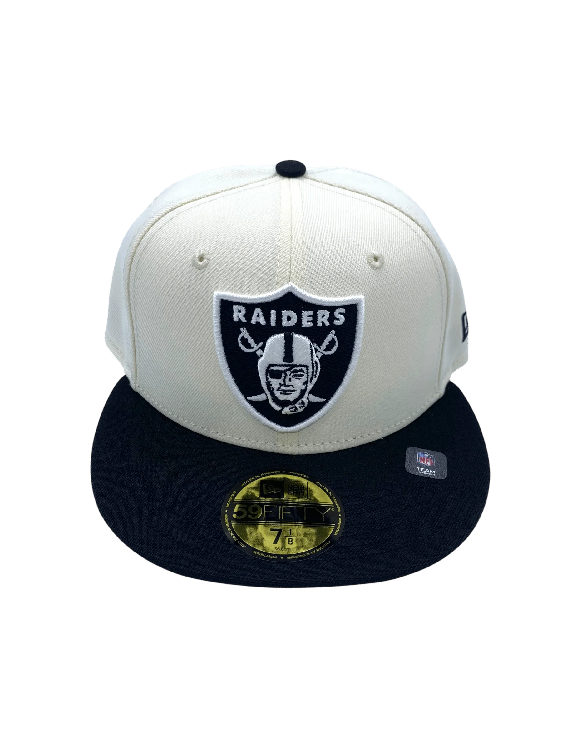 Adult Las Vegas Raiders New Era x Pro Image Chrome 59FIFTY Fitted Hat - Men's - Image 4