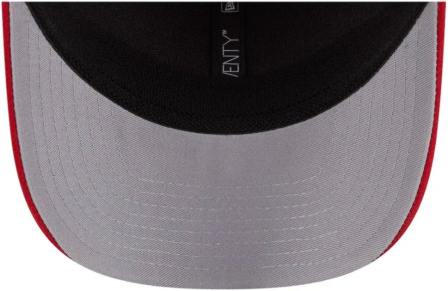 Adult Los Angeles Angels New Era Red Replica Team Logo 9SEVENTY Stretch-Snapback Hat - Men's - Image 4