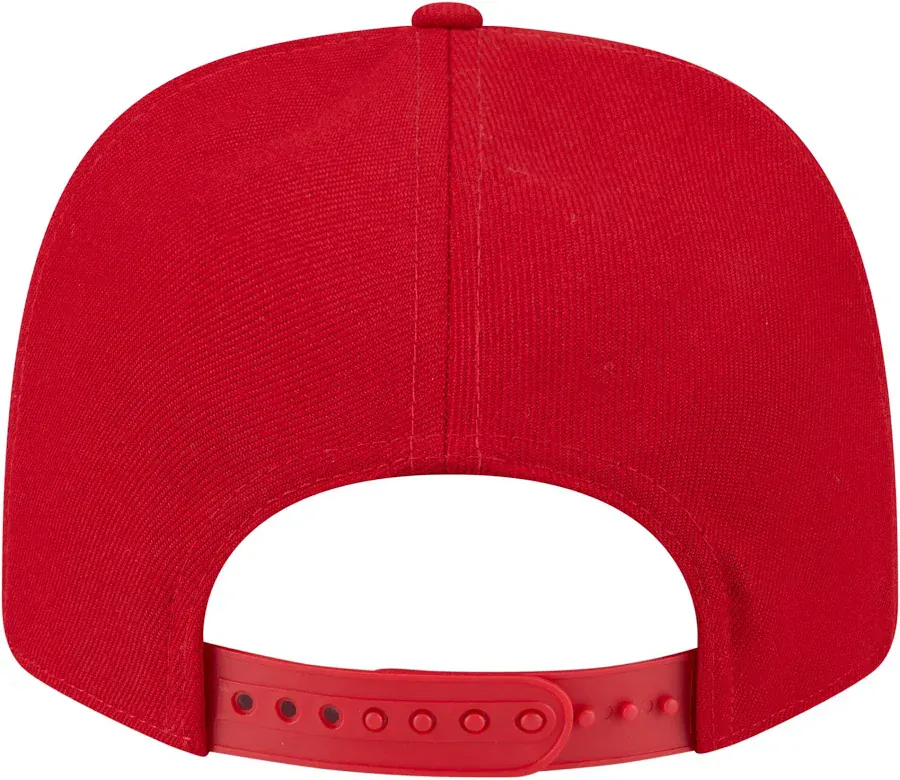 Adult Los Angeles Angels New Era Red Replica Team Logo 9SEVENTY Stretch-Snapback Hat - Men's - Image 5