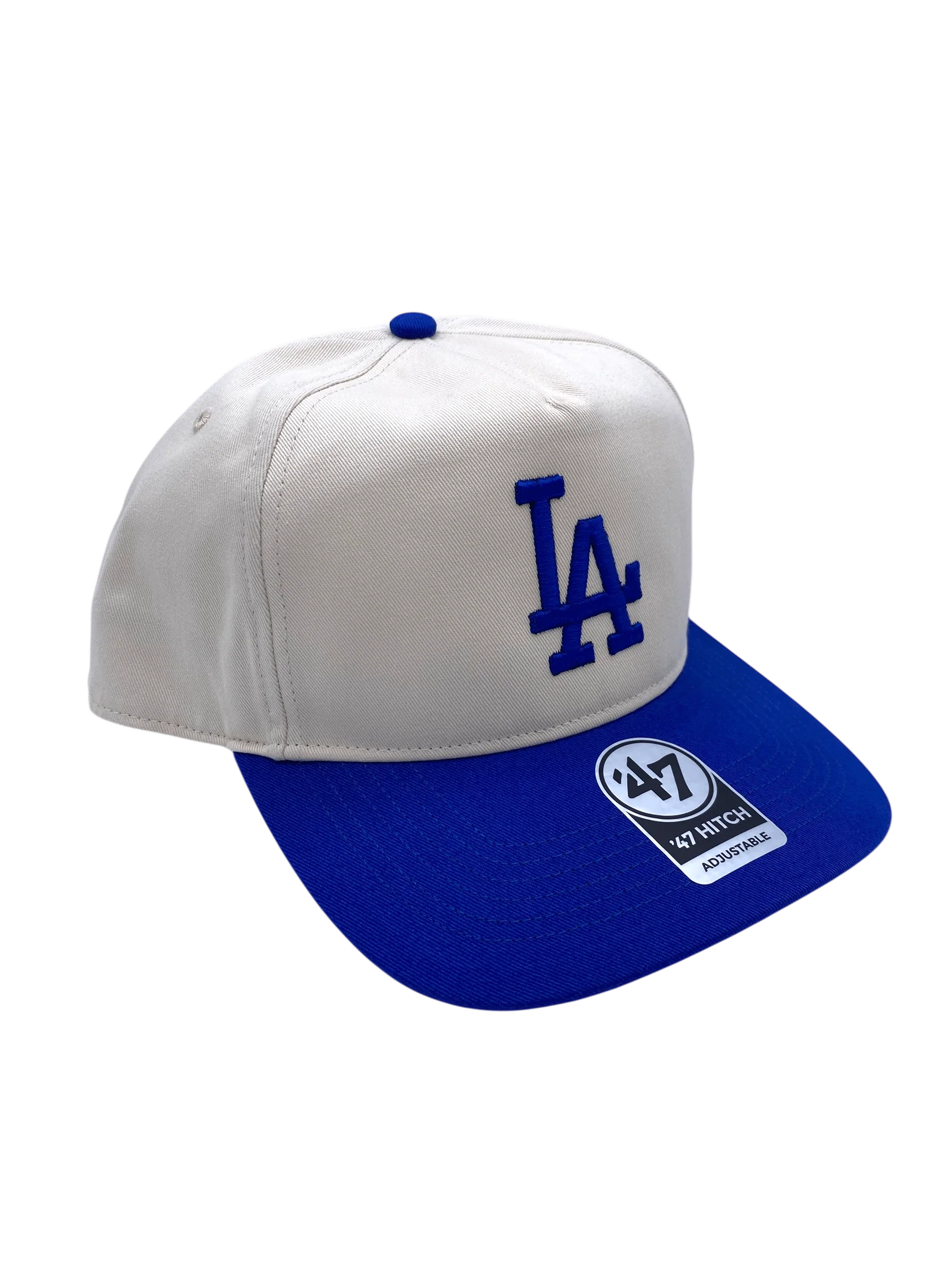 Adult Los Angeles Dodgers '47 Natural 2 Tone Logo Hitch Adjustable Snapback Hat - Men's - Image 4