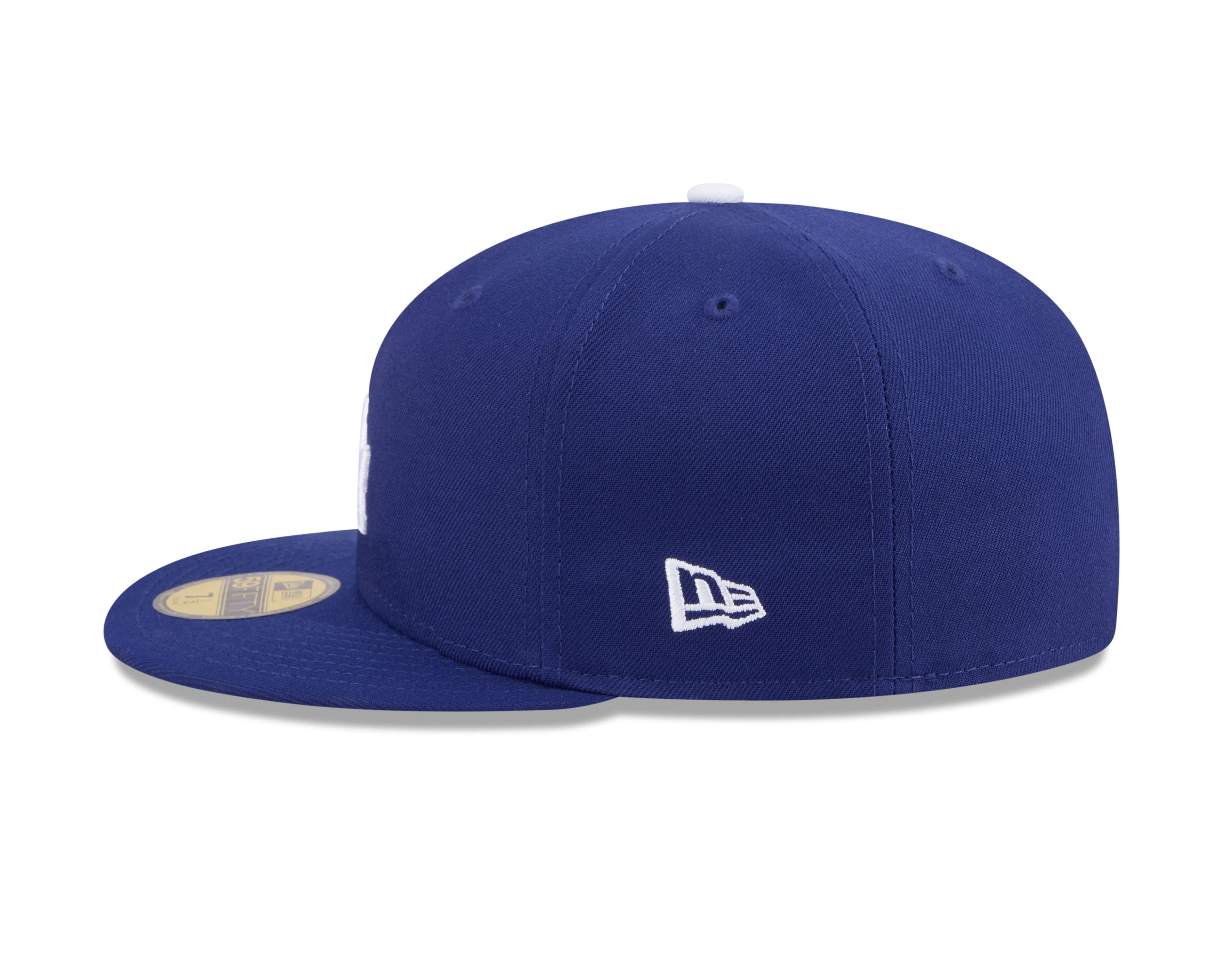 Adult Los Angeles Dodgers New Era Blue 2026 Jackie Robinson Day Side Patch On Field 59FIFTY Fitted Hat - Men's - Image 5