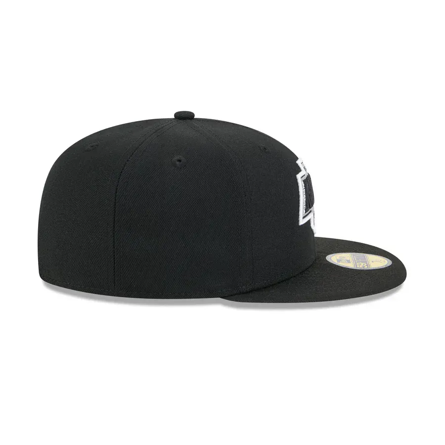 Adult Los Angeles Kings New Era Black 59FIFTY Fitted Hat - Men's - Image 5