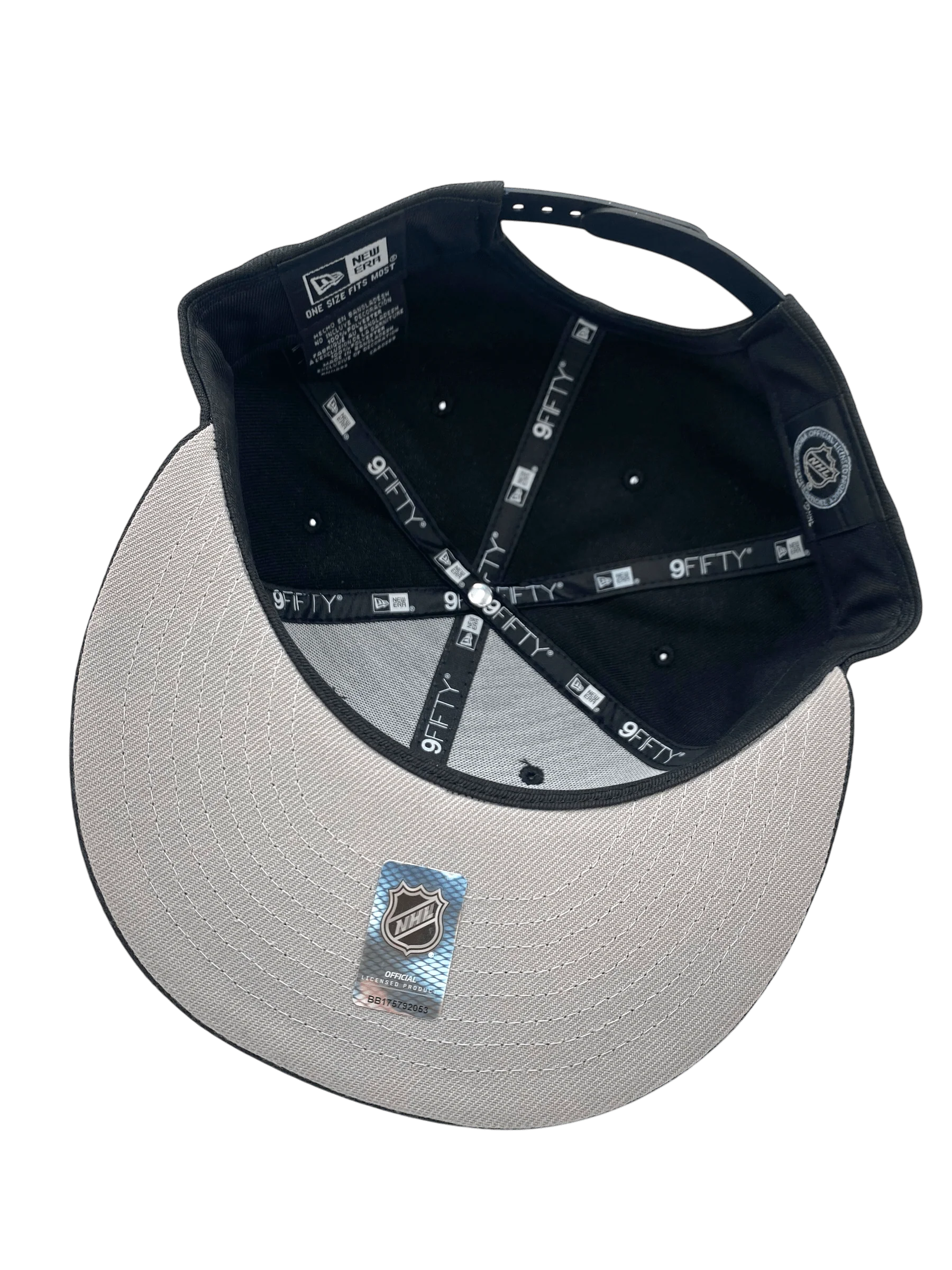 Adult Los Angeles Kings New Era Black NHL 9FIFTY Snapback Hat - Men's - Image 2