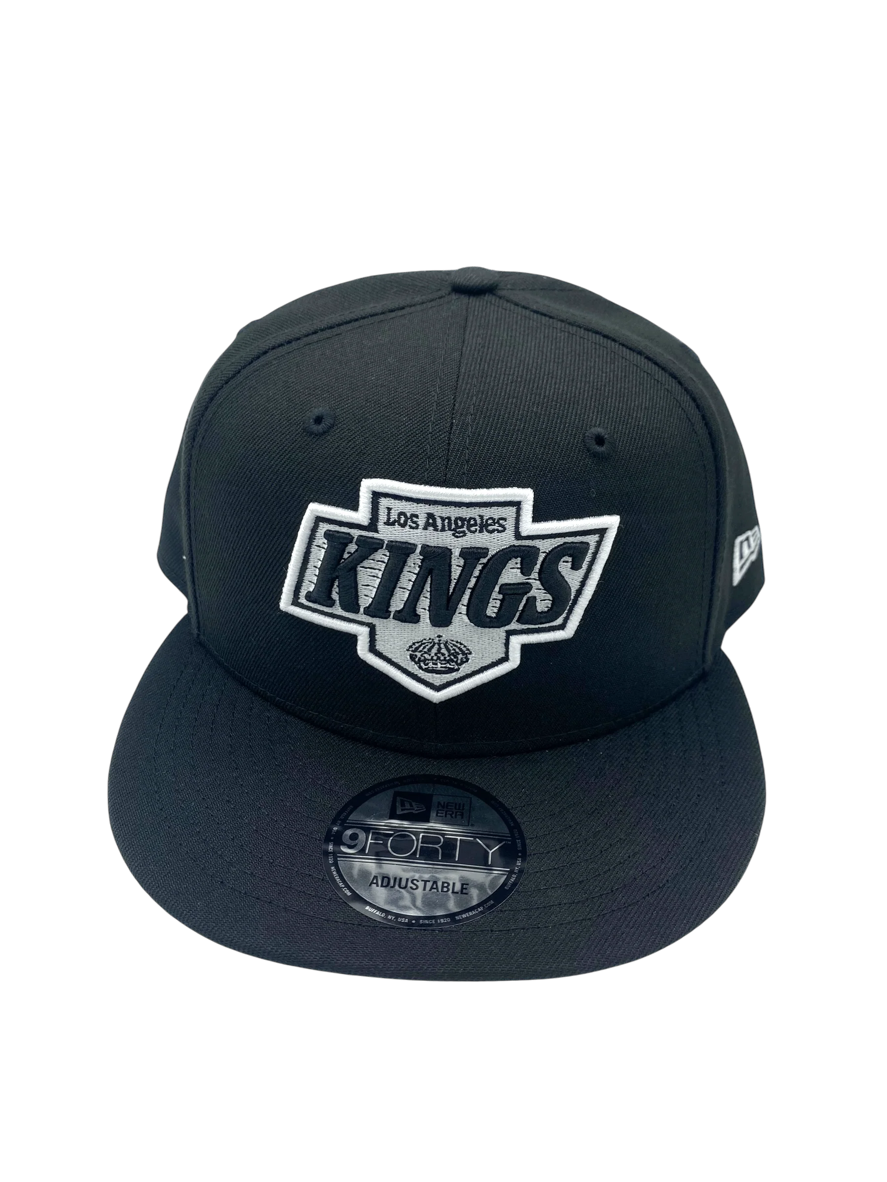 Adult Los Angeles Kings New Era Black NHL 9FIFTY Snapback Hat - Men's - Image 4