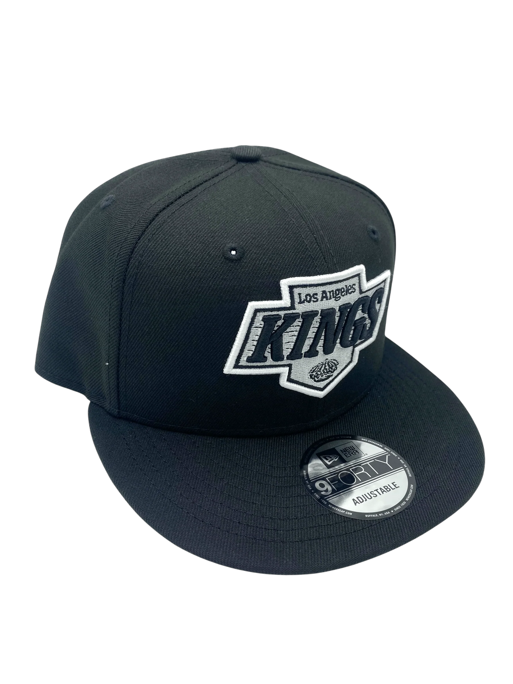 Adult Los Angeles Kings New Era Black NHL 9FIFTY Snapback Hat - Men's - Image 5