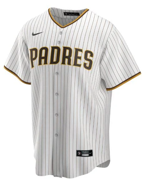 Adult Manny Machado San Diego Padres Nike White Replica Player Jersey - Men's - Image 3