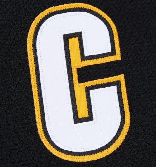 Adult Mario Lemieux Pittsburgh Penguins Mitchell & Ness 1996 Alternate Black Jersey - Men's - Image 5
