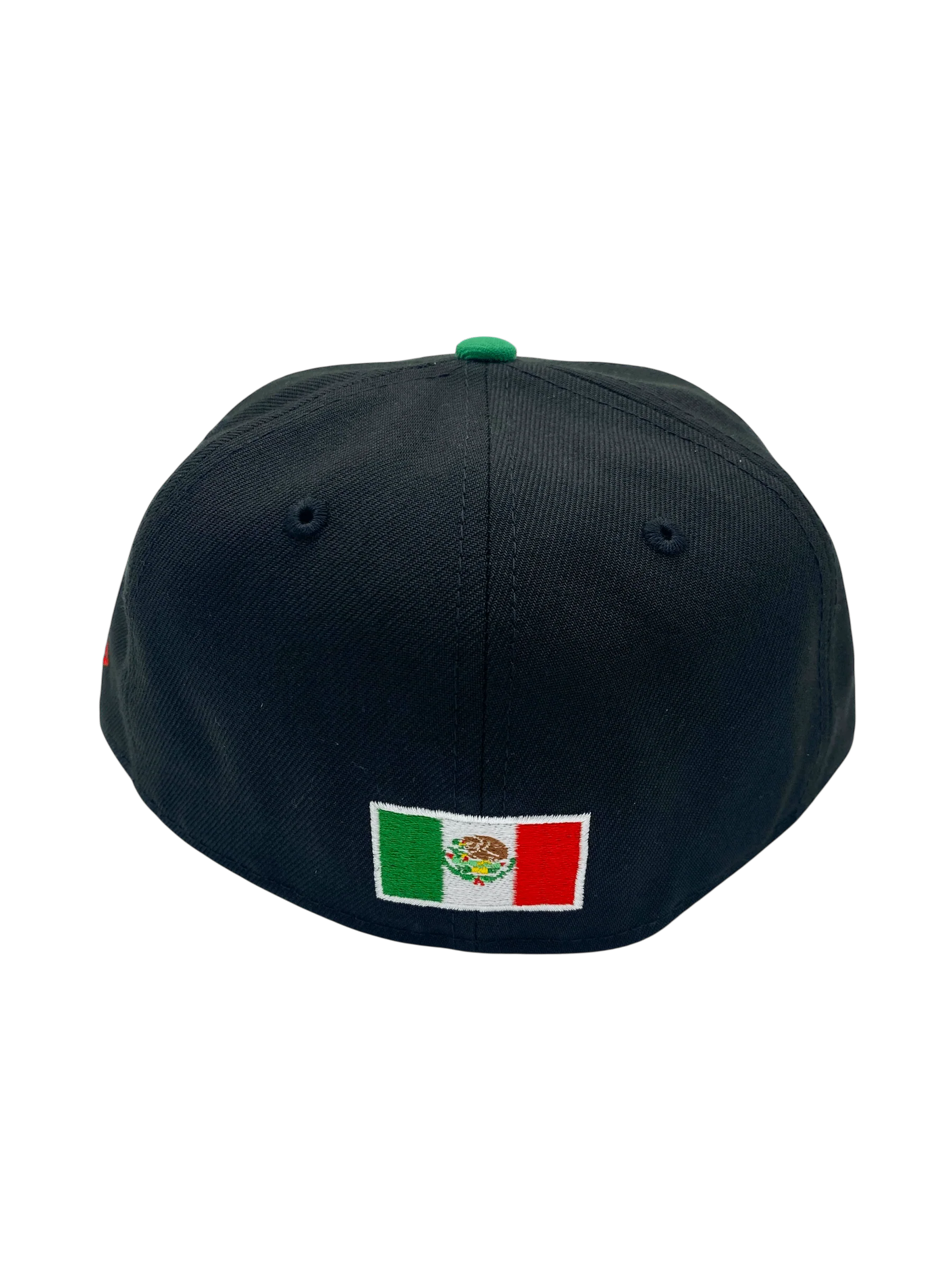 Adult Mexico New Era Black 3D Logo Custom 59FIFTY Fitted Hat -Men's - Image 2