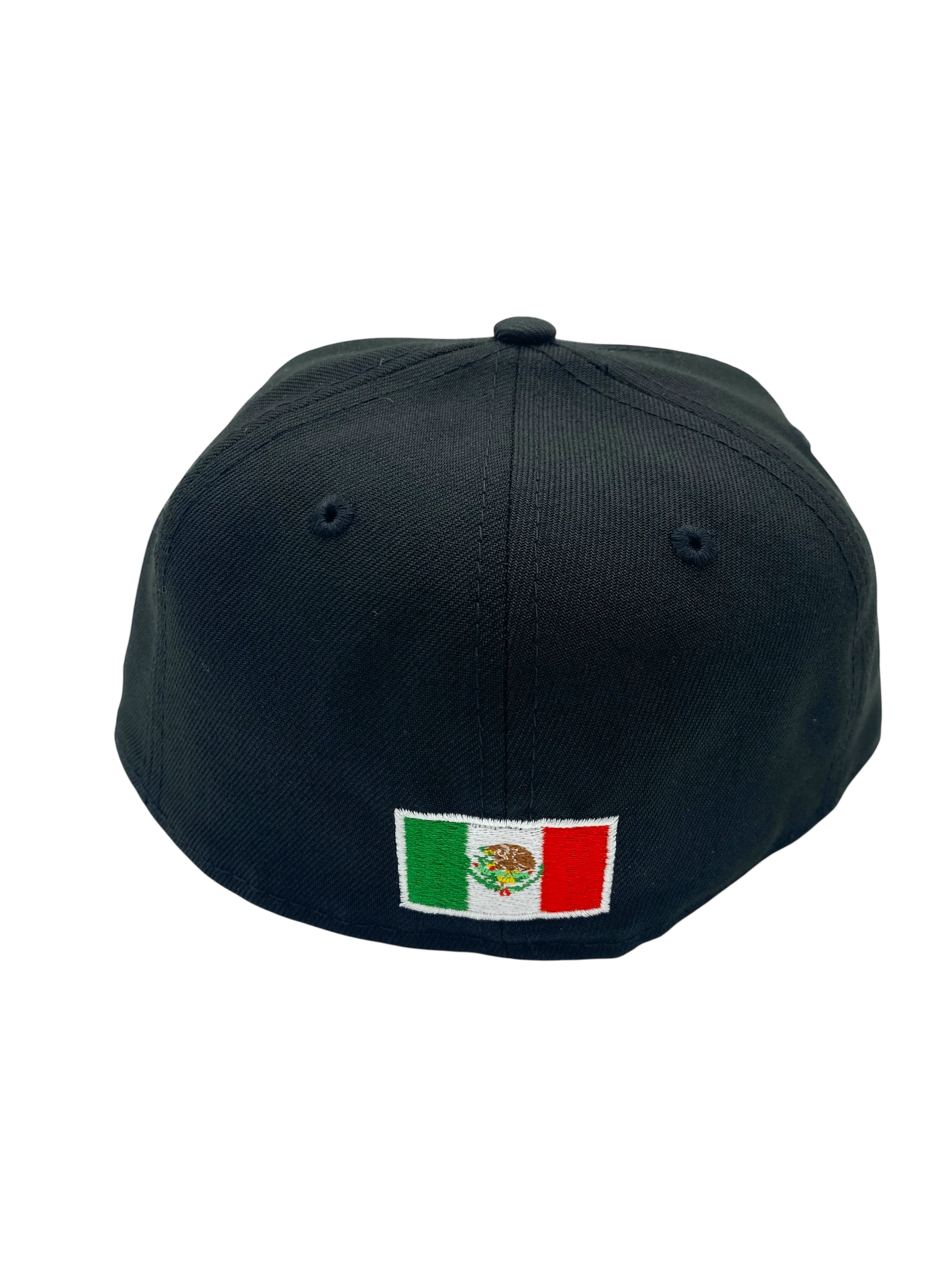 Adult Mexico New Era Black Tonal Custom 59FIFTY Fitted Hat -Men's - Image 2