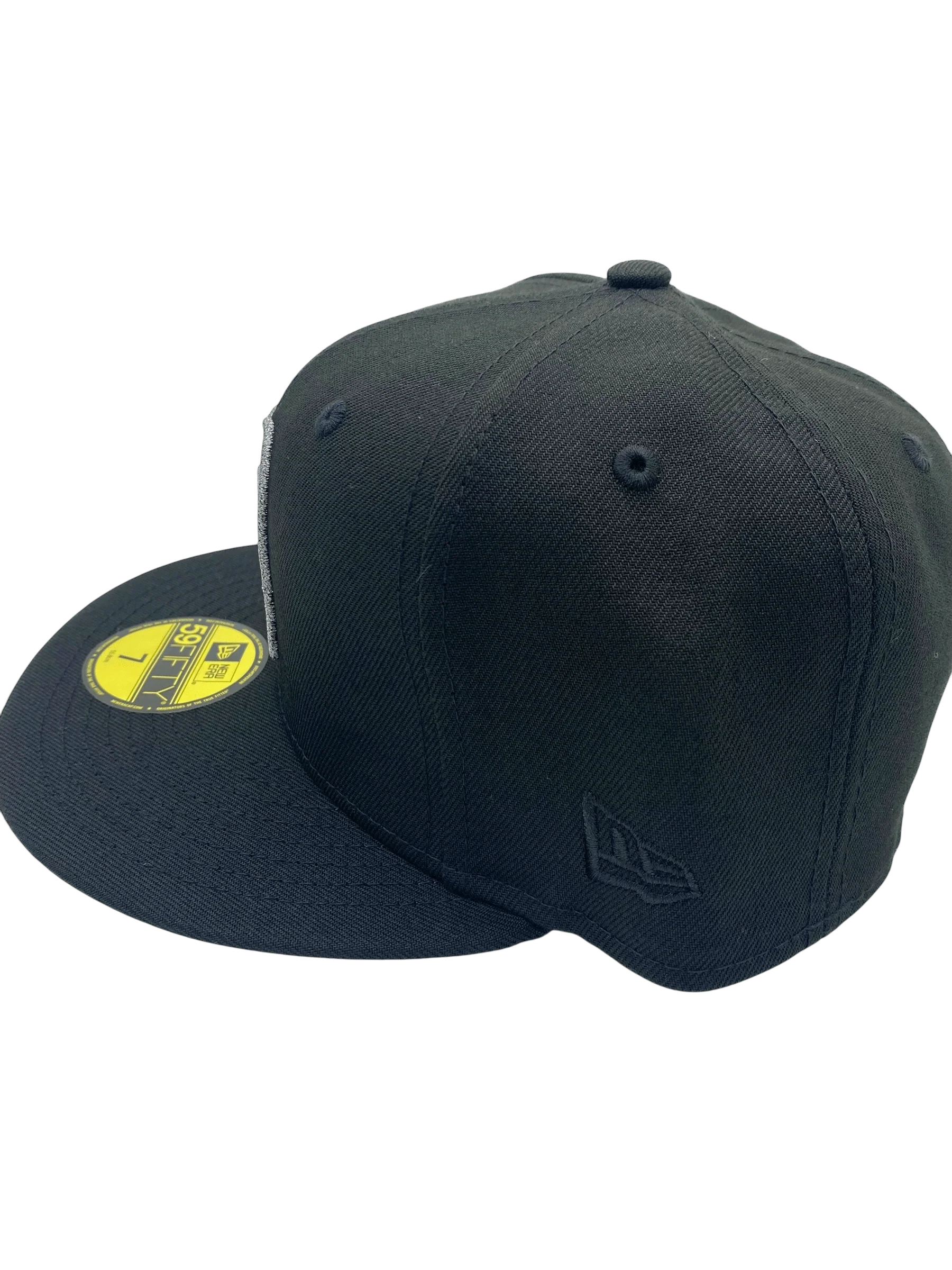 Adult Mexico New Era Black Tonal Custom 59FIFTY Fitted Hat -Men's - Image 6