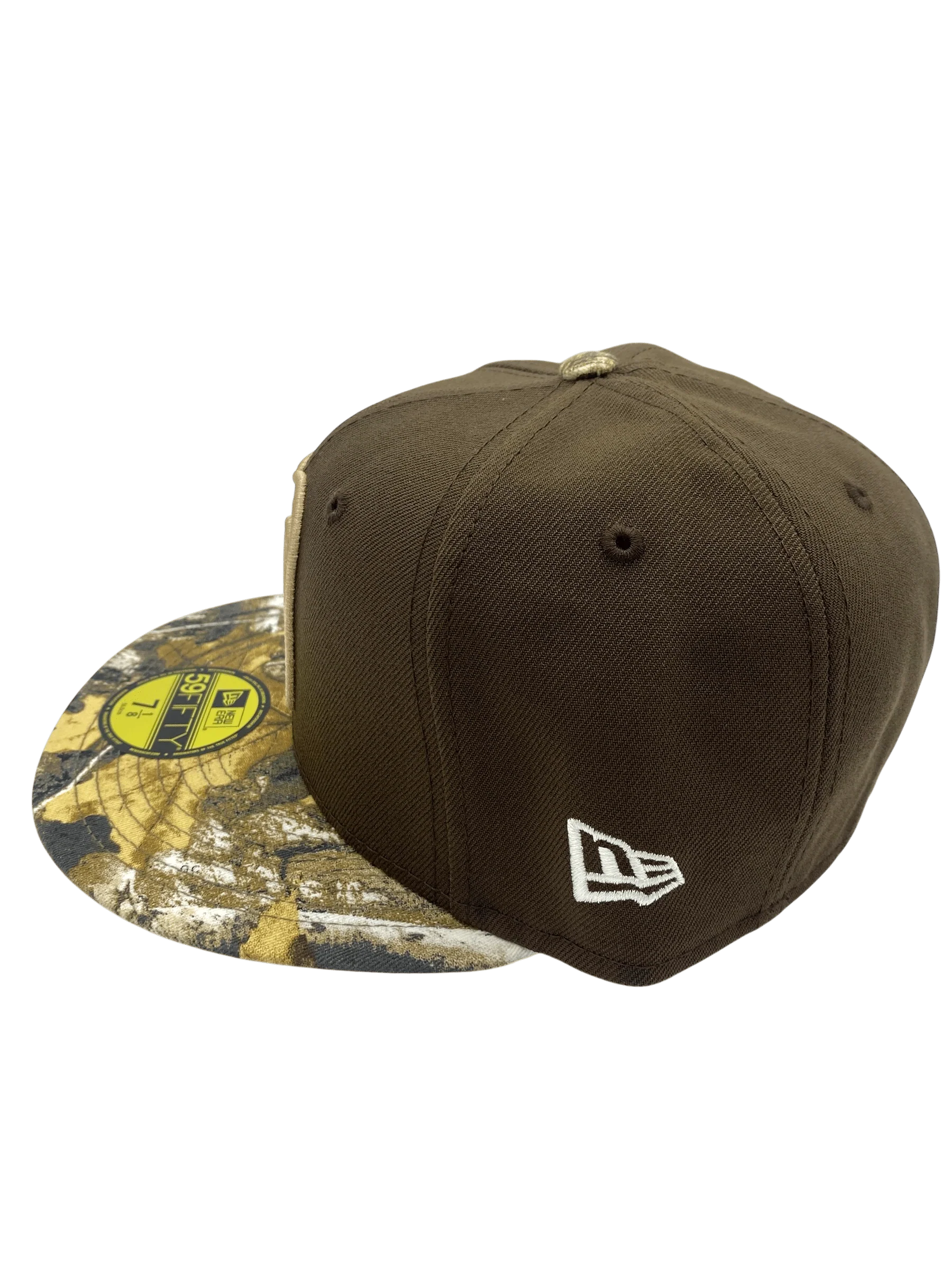 Adult Mexico New Era Brown/Camo Custom 59FIFTY Fitted Hat -Men's - Image 6