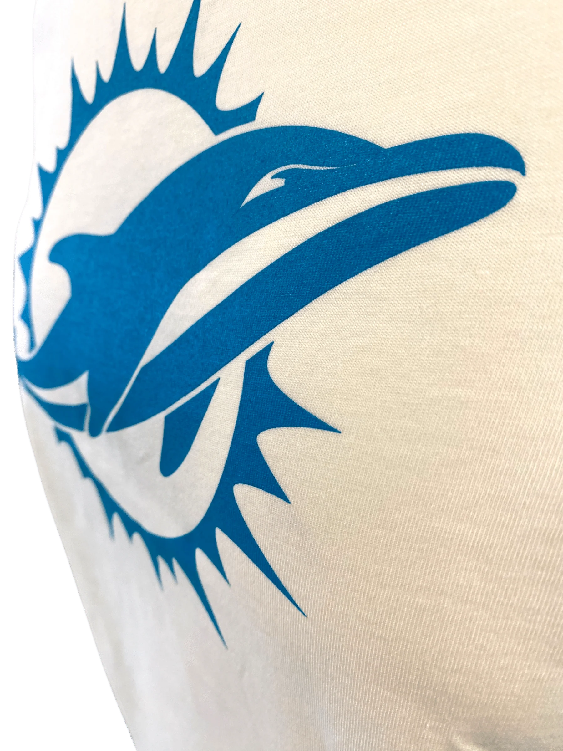 Adult Miami Dolphins New Era x Pro Image Cream Logo T-Shirt - Men's - Image 3
