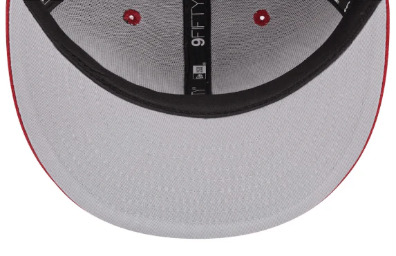 Adult Miami Heat New Era Red NBA Statement 9FIFTY Snapback Hat - Men's - Image 4