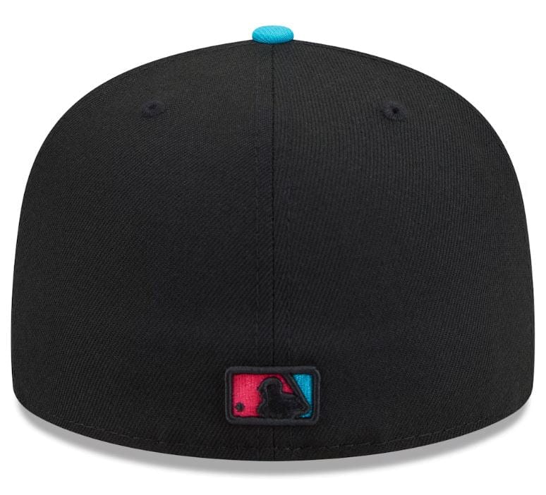 Adult Miami Marlins New Era Black 2025 City Connect Official On Field 59FIFTY Fitted Hat - Men's - Image 3