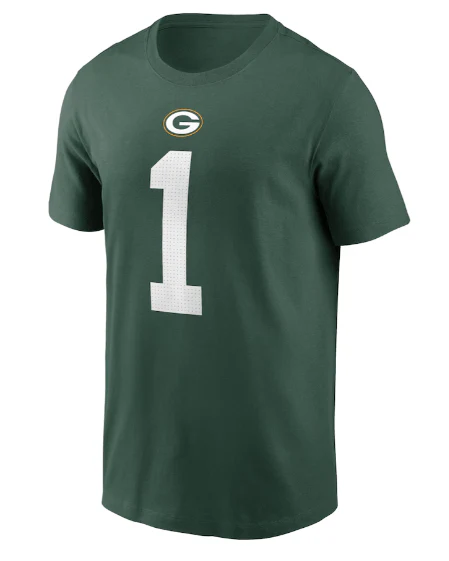 Adult Micah Parsons Green Bay Packers Nike Green Name & Number Player T-Shirt - Men's - Image 3