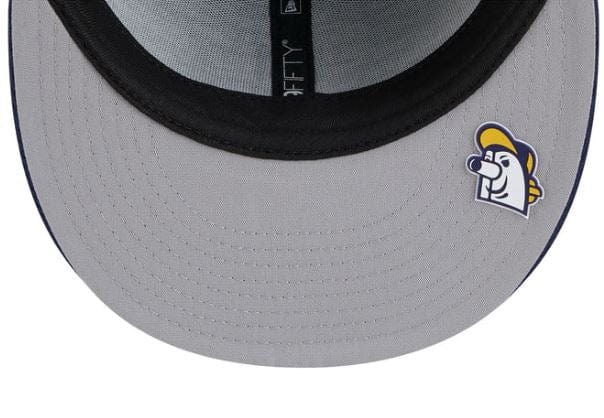 Adult Milwaukee Brewers New Era Navy 2025 MLB Alternate Clubhouse 59FIFTY Fitted Hat - Men's - Image 2