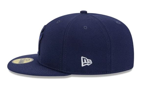 Adult Milwaukee Brewers New Era Navy 2025 MLB Alternate Clubhouse 59FIFTY Fitted Hat - Men's - Image 7