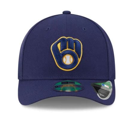 Adult Milwaukee Brewers New Era Navy Player Replica 9FORTY M-Crown Style Adjustable Snapback Hat - Men's - Image 5