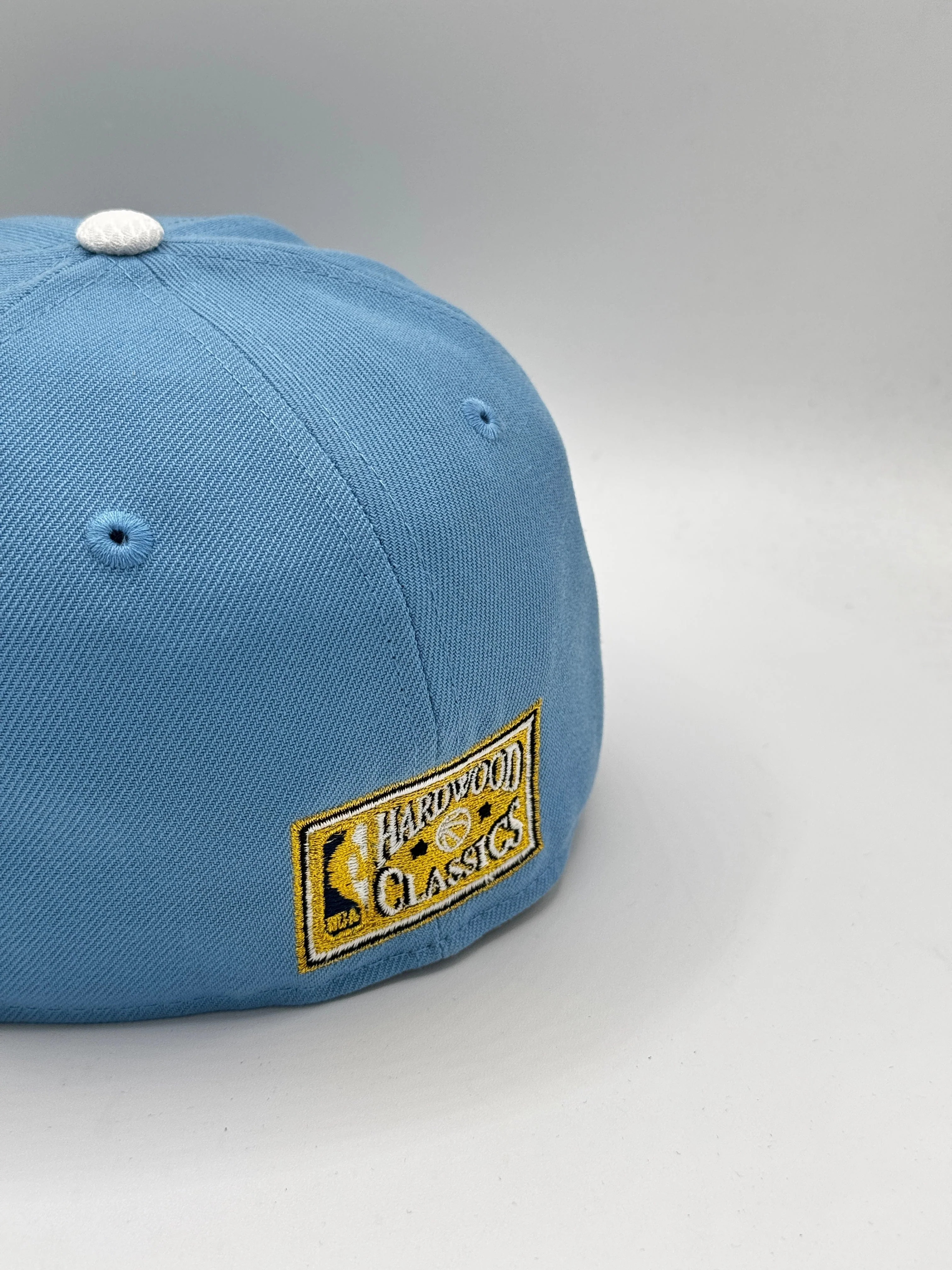 Adult Minneapolis Lakers New Era Baby Blue Custom Side Patch 59FIFTY Fitted Hat - Men's - Image 4