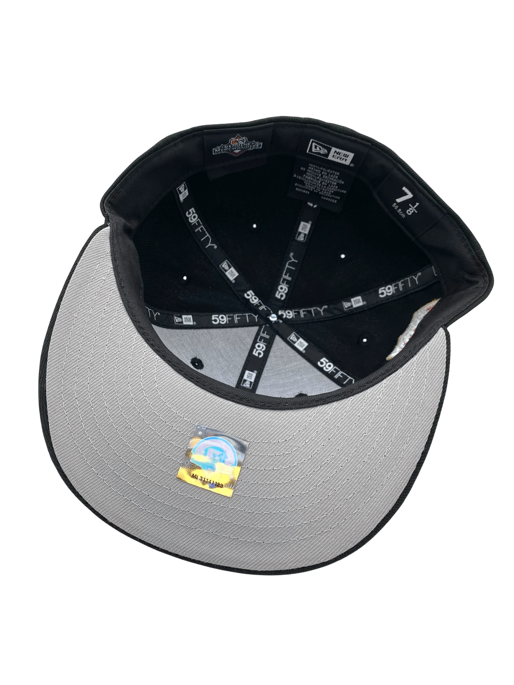 Adult Minneapolis Millers New Era Black Dome Side Patch 59FIFTY Fitted Hat - Men's - Image 2