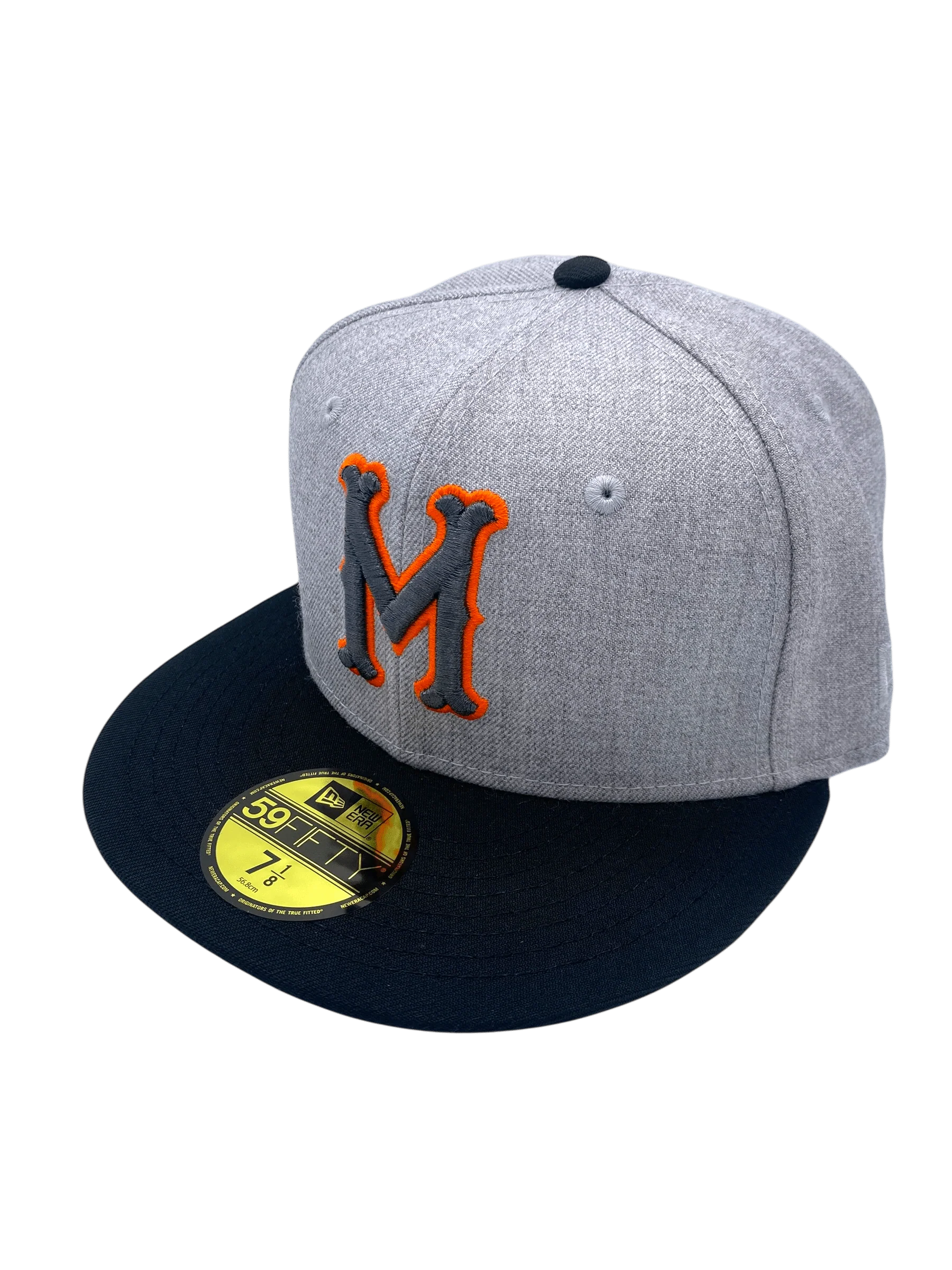 Adult Minneapolis Millers New Era Gray Vintage Side Patch 59FIFTY Fitted Hat - Men's - Image 5