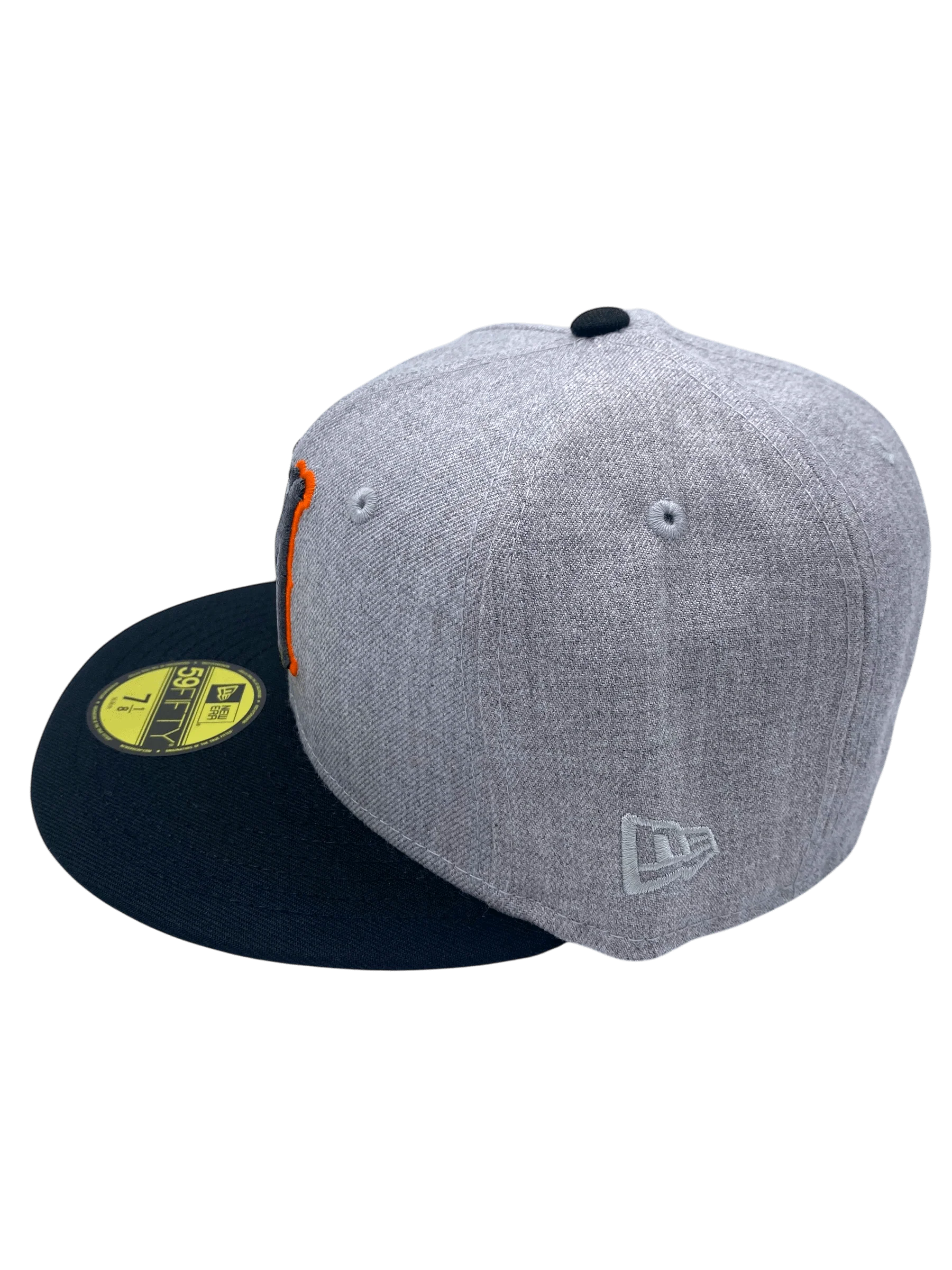 Adult Minneapolis Millers New Era Gray Vintage Side Patch 59FIFTY Fitted Hat - Men's - Image 6