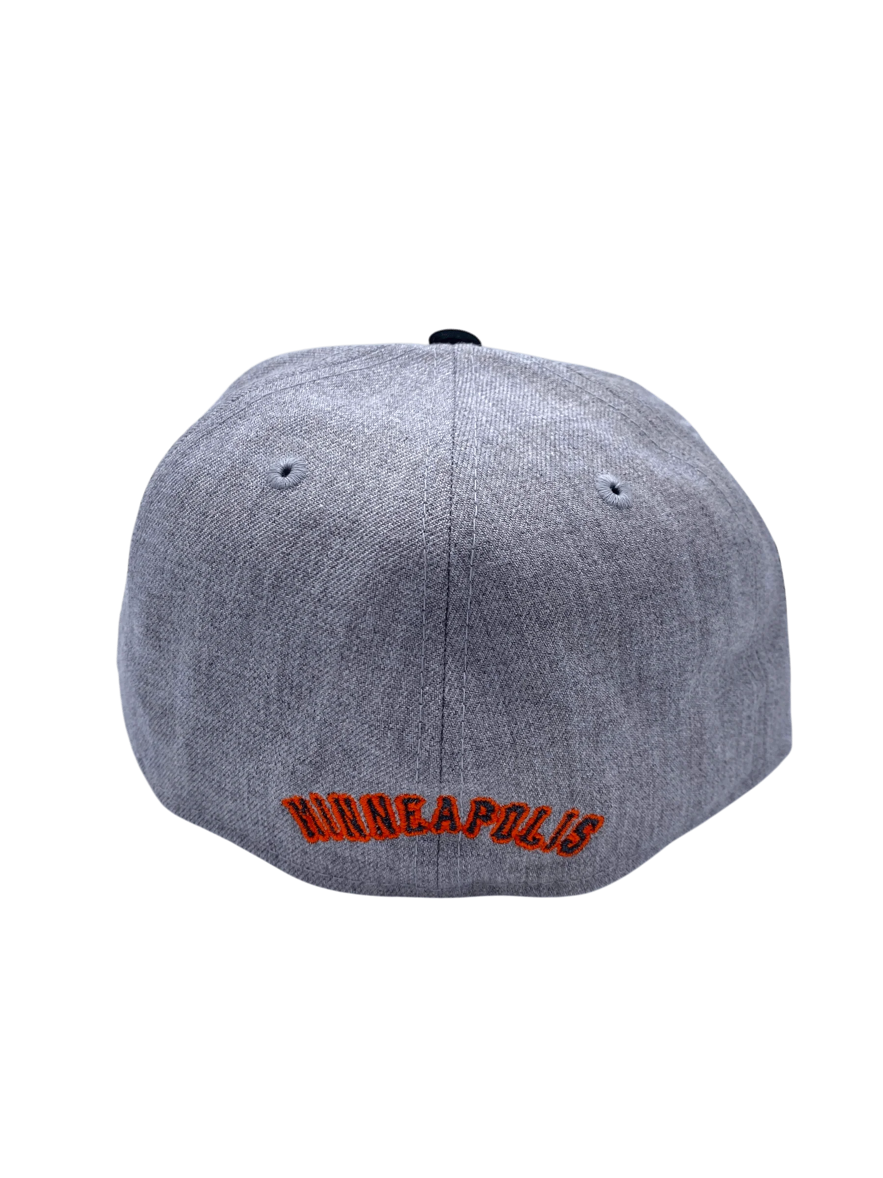 Adult Minneapolis Millers New Era Gray Vintage Side Patch 59FIFTY Fitted Hat - Men's - Image 7