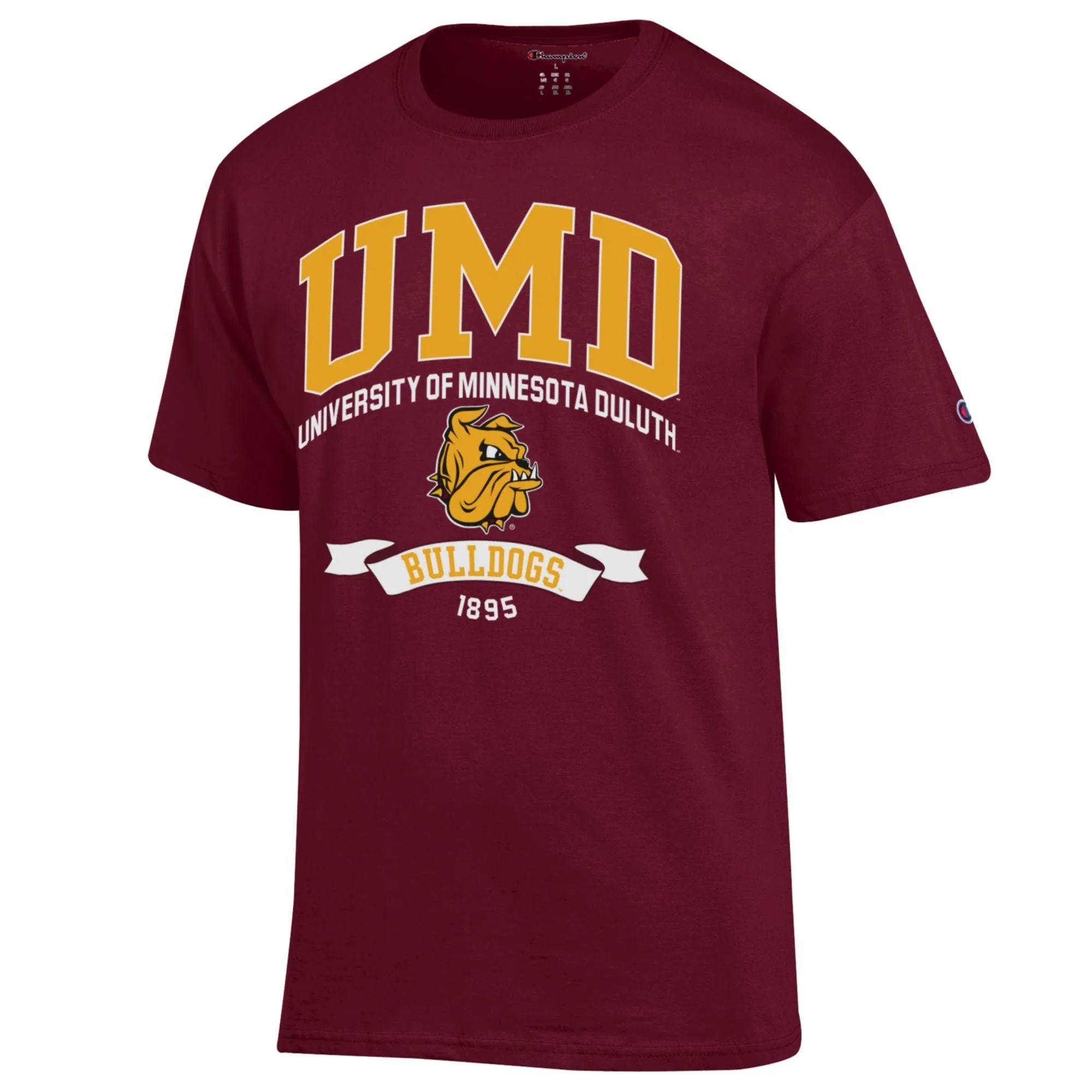 Adult Minnesota Duluth Bulldogs Champion Maroon Power Blend T-Shirt - Men's