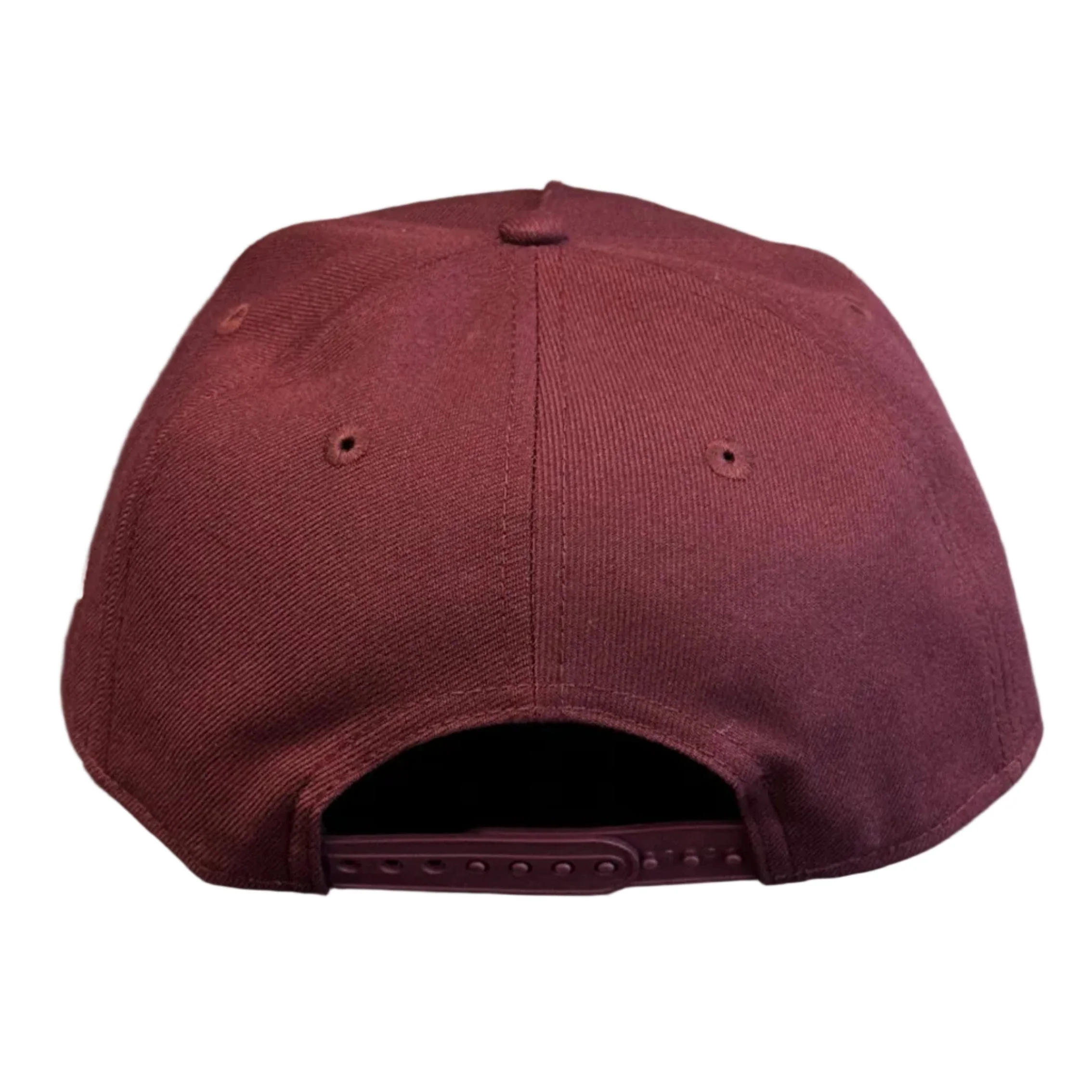 Adult Minnesota-Duluth Bulldogs New Era Maroon A-Frame 9FIFTY Adjustable Snapback Hat - Men's - Image 3
