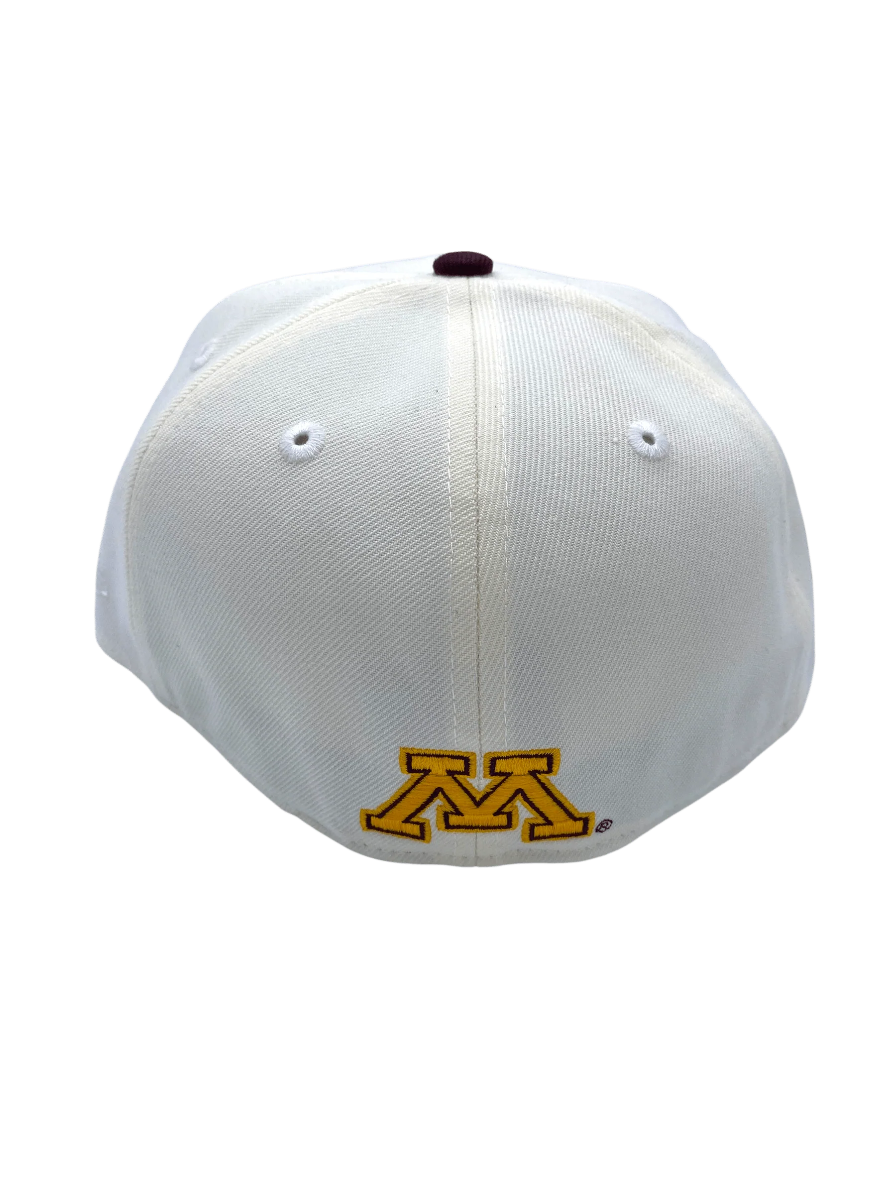 Adult Minnesota Golden Gophers New Era Chrome/Maroon Modern Gopher Custom 2002 Side Patch 59FIFTY Fitted Hat - Men's - Image 3
