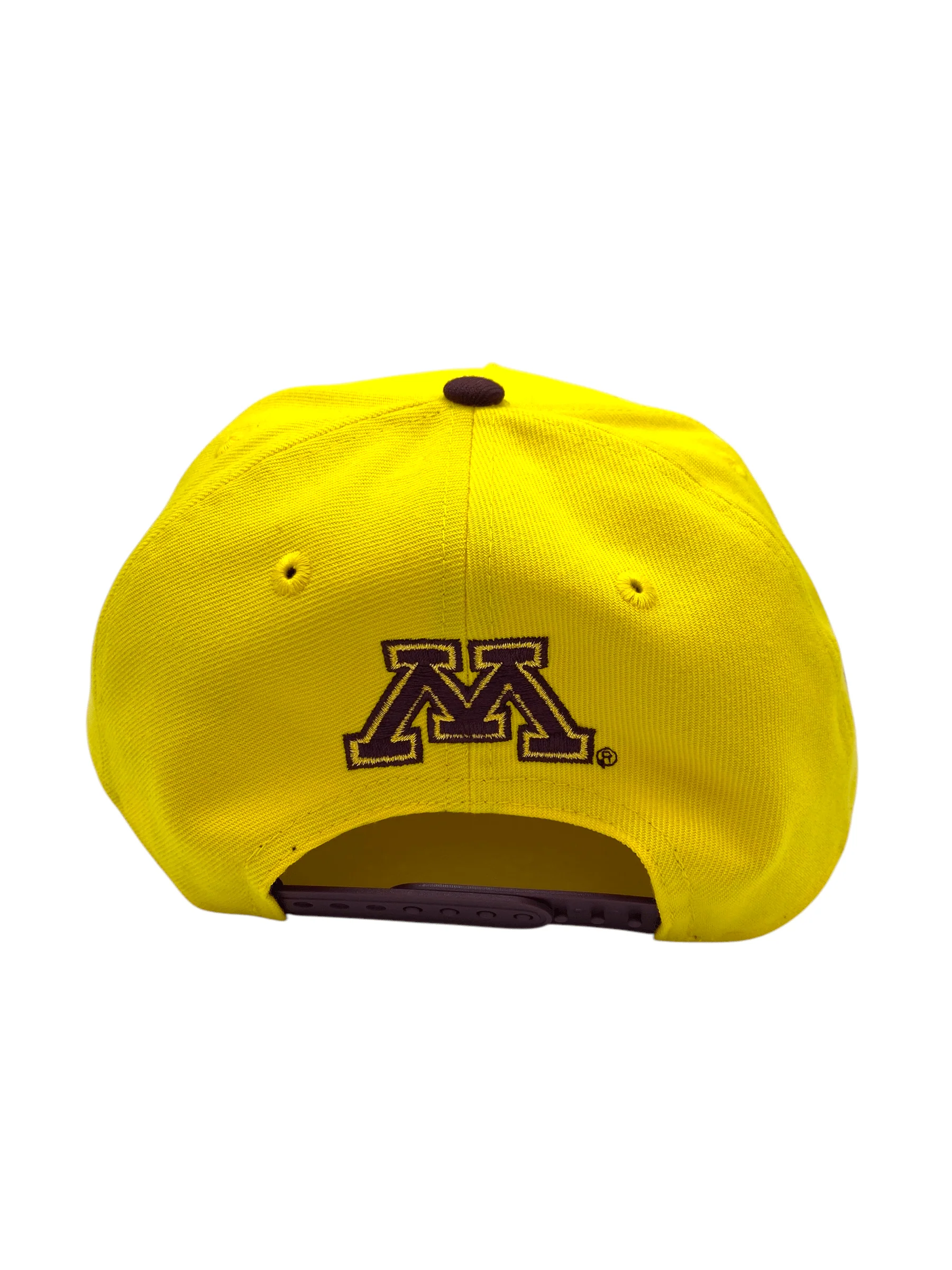 Adult Minnesota Golden Gophers New Era Gold/Maroon A-Frame 9FIFTY Adjustable Snapback Hat - Men's - Image 4