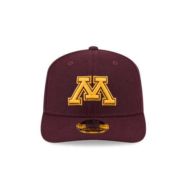 Adult Minnesota Golden Gophers New Era Maroon Replica Team Logo 9SEVENTY Stretch-Snapback Hat - Men's - Image 3