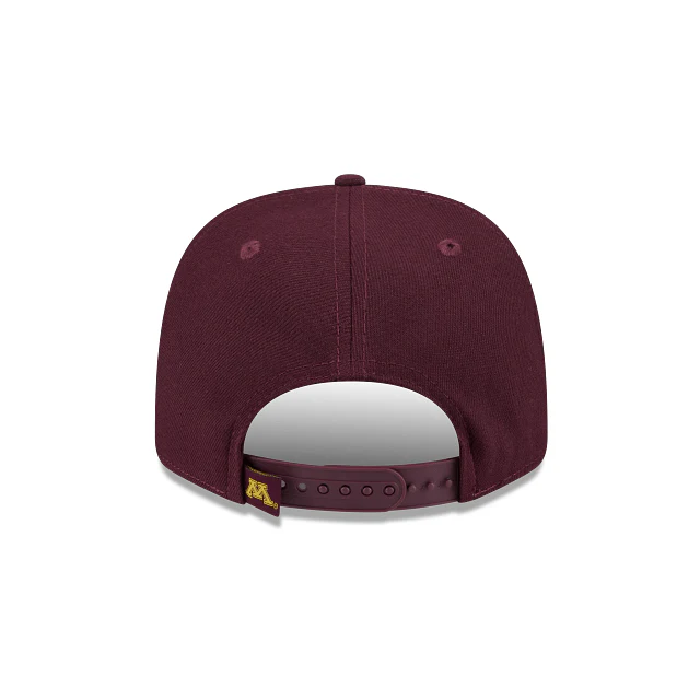 Adult Minnesota Golden Gophers New Era Maroon Replica Team Logo 9SEVENTY Stretch-Snapback Hat - Men's - Image 4