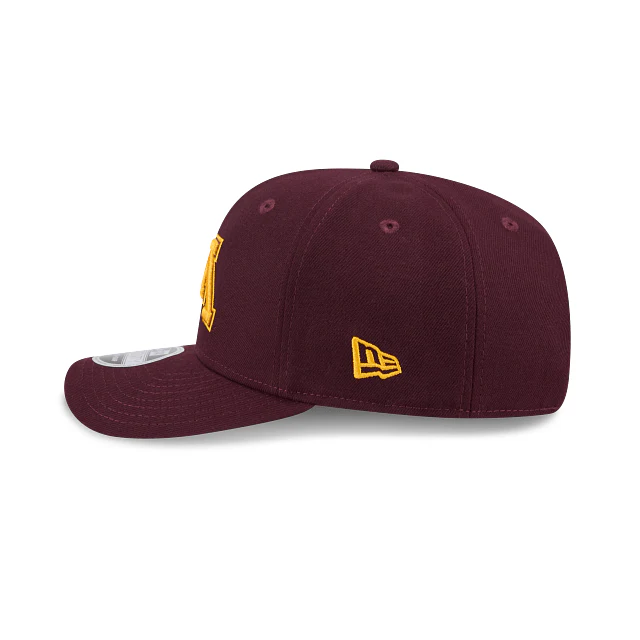 Adult Minnesota Golden Gophers New Era Maroon Replica Team Logo 9SEVENTY Stretch-Snapback Hat - Men's - Image 6