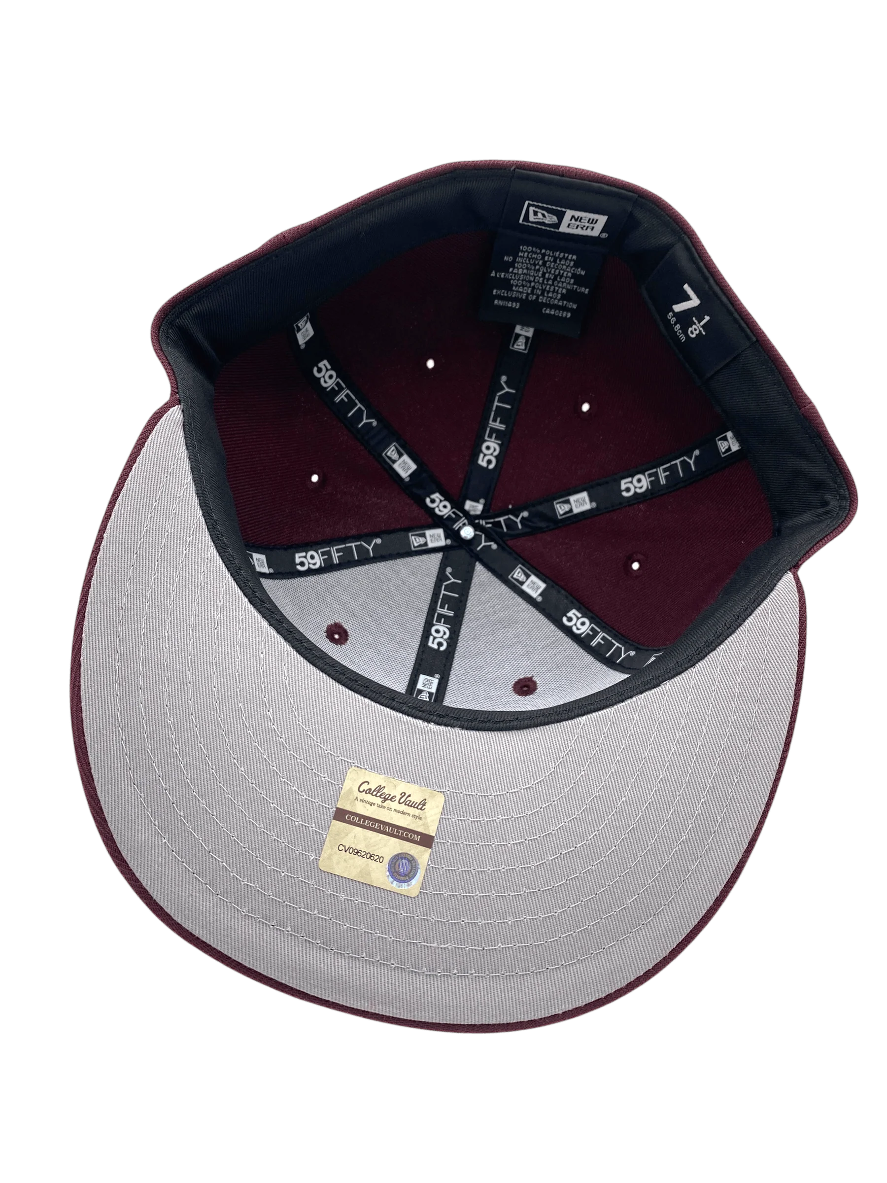 Adult Minnesota Golden Gophers New Era Maroon Ski-U-Mah Custom 59FIFTY Fitted Hat - Men's - Image 3