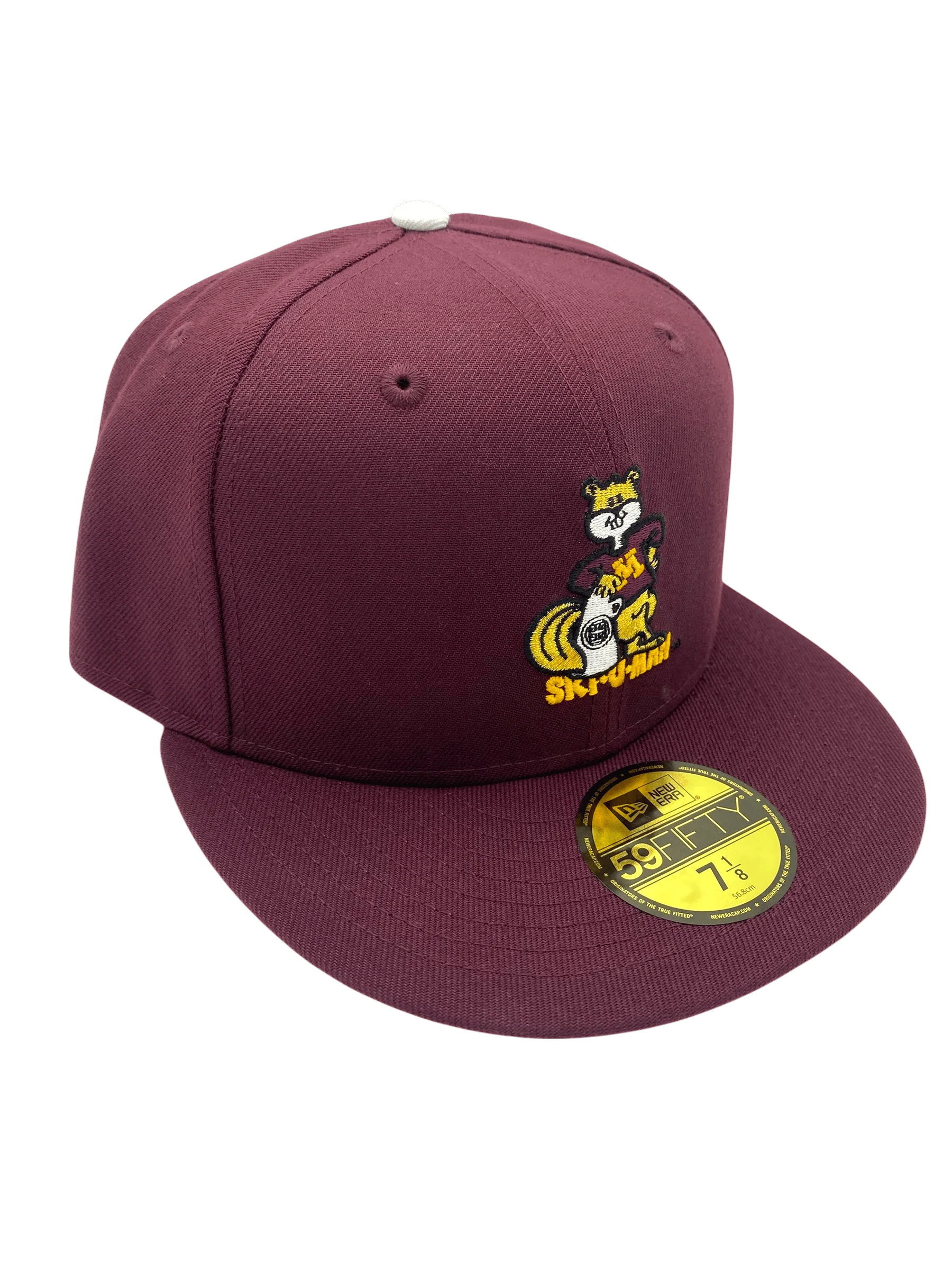 Adult Minnesota Golden Gophers New Era Maroon Ski-U-Mah Custom 59FIFTY Fitted Hat - Men's - Image 4