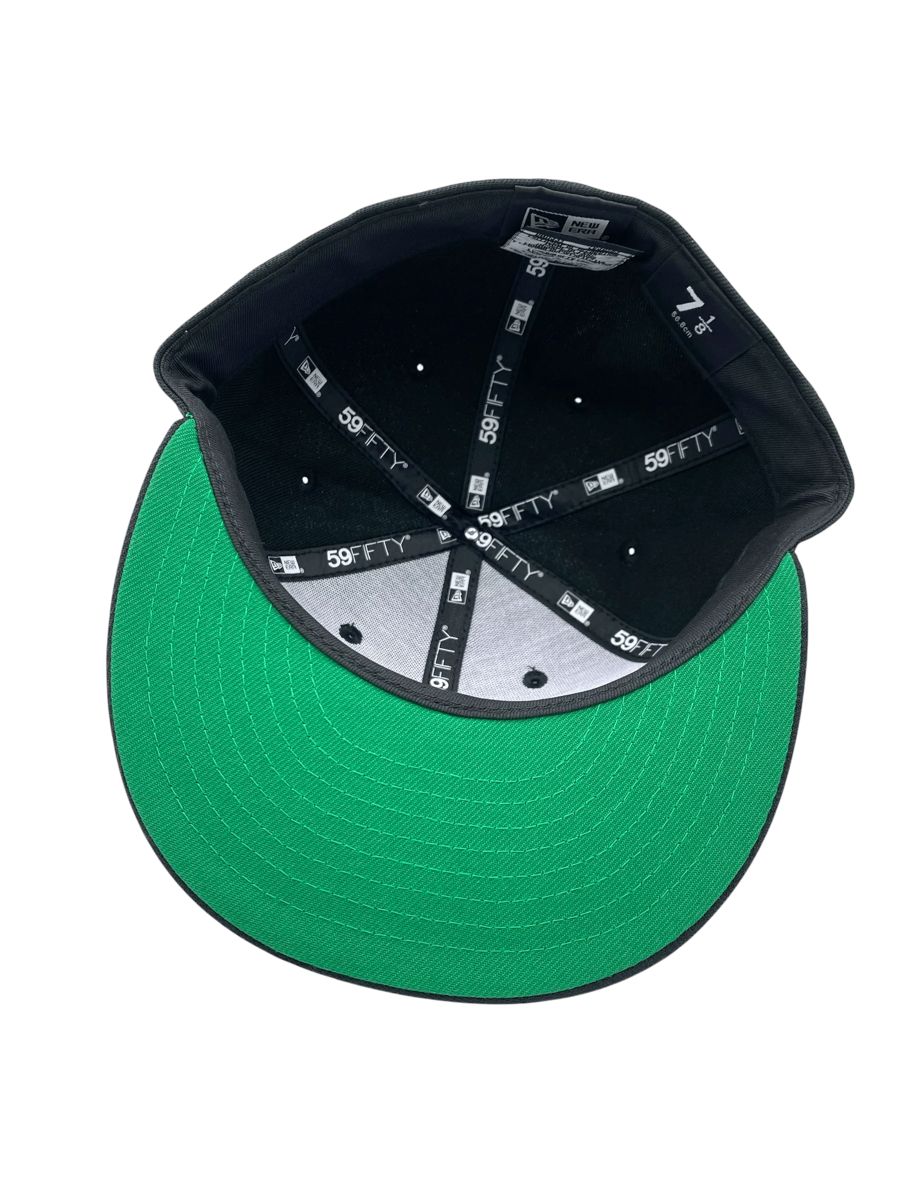 Adult Minnesota North Stars New Era Black Vintage Custom 59FIFTY Fitted Hat - Men's - Image 2