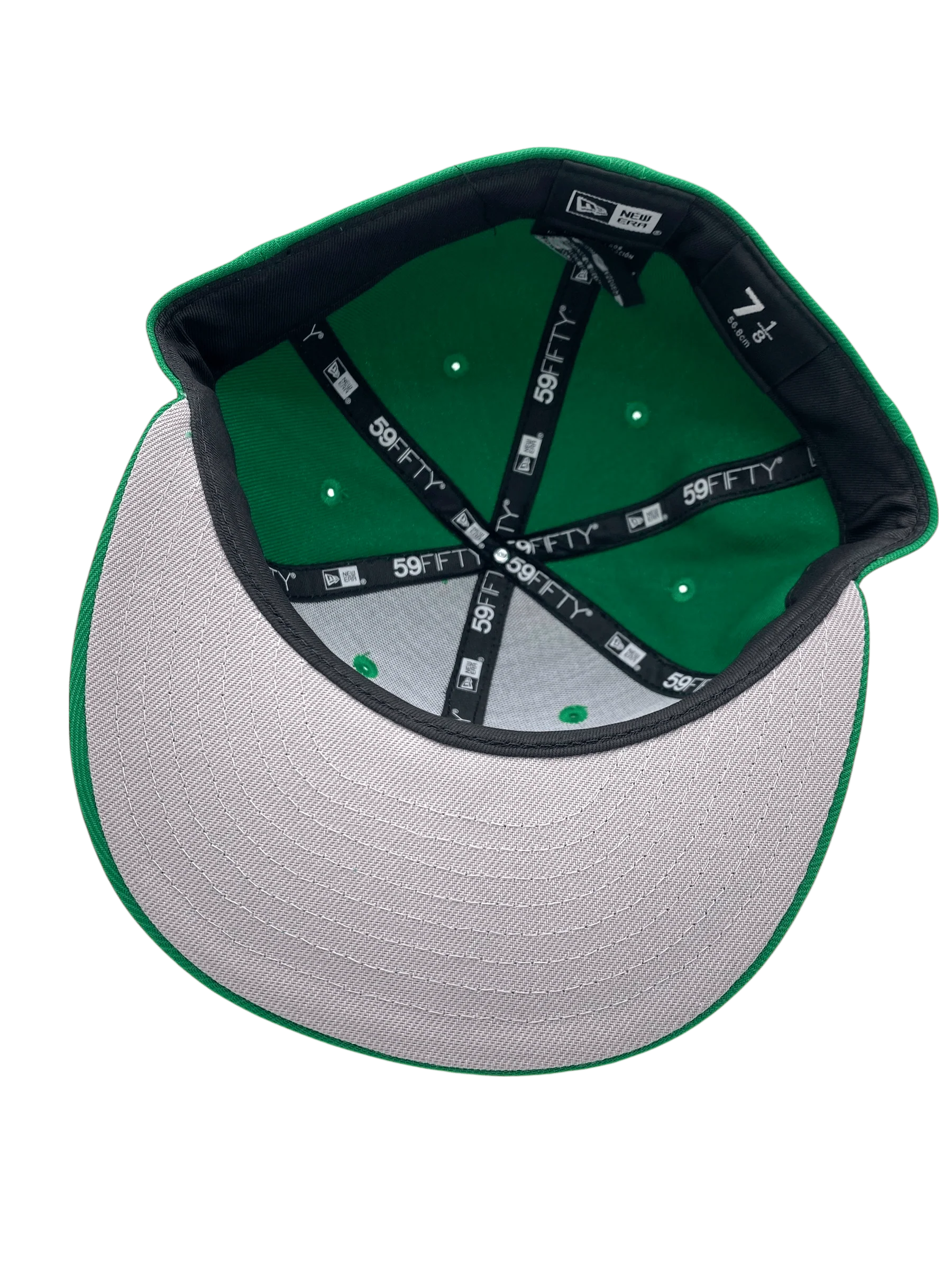 Adult Minnesota North Stars New Era Sneaky Green Custom 59FIFTY Fitted Hat - Men's - Image 2