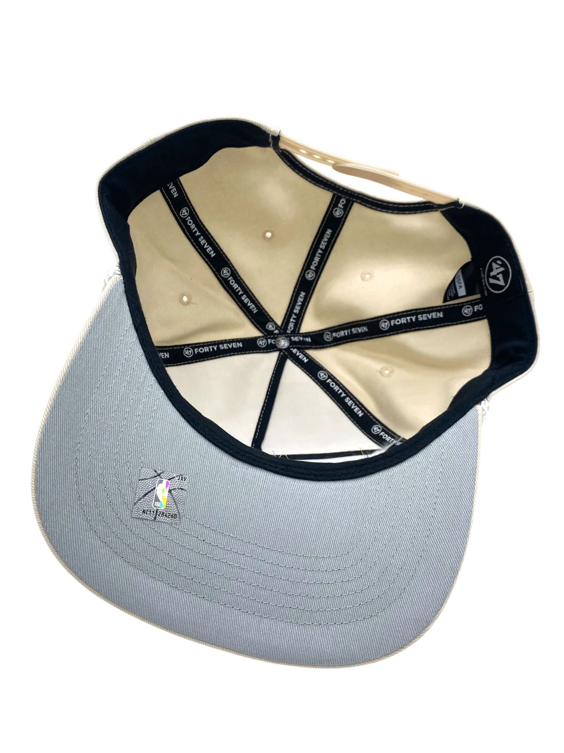 Adult Minnesota Timberwolves '47 Cream Natural Campscape Hitch Adjustable Snapback Hat - Men's - Image 2