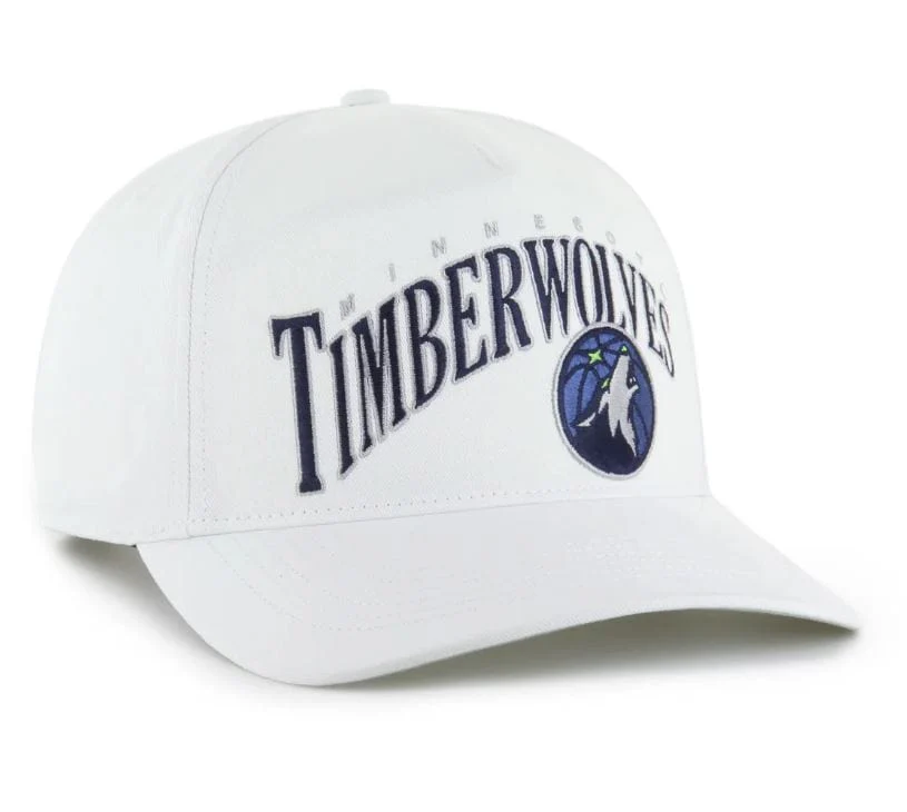 Adult Minnesota Timberwolves '47 White Wave Hitch Adjustable Snapback Hat - Men's - Image 3