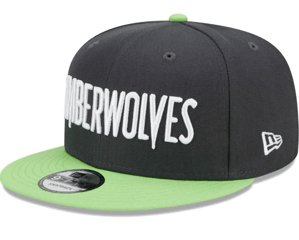 Adult Minnesota Timberwolves New Era Gray NBA Statement 9FIFTY Snapback Hat - Men's - Image 3