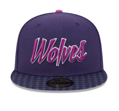 Adult Minnesota Timberwolves New Era Purple 2025-26 City Edition 59FIFTY Fitted Hat - Men's - Image 5