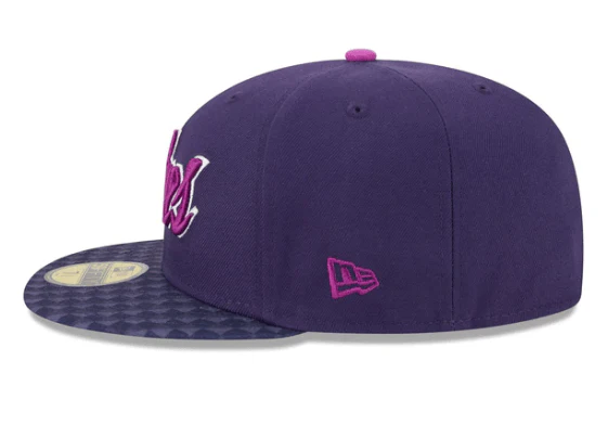 Adult Minnesota Timberwolves New Era Purple 2025-26 City Edition 59FIFTY Fitted Hat - Men's - Image 6
