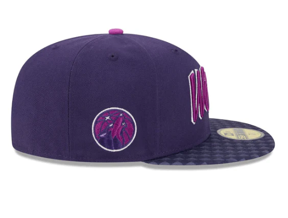 Adult Minnesota Timberwolves New Era Purple 2025-26 City Edition 59FIFTY Fitted Hat - Men's - Image 7