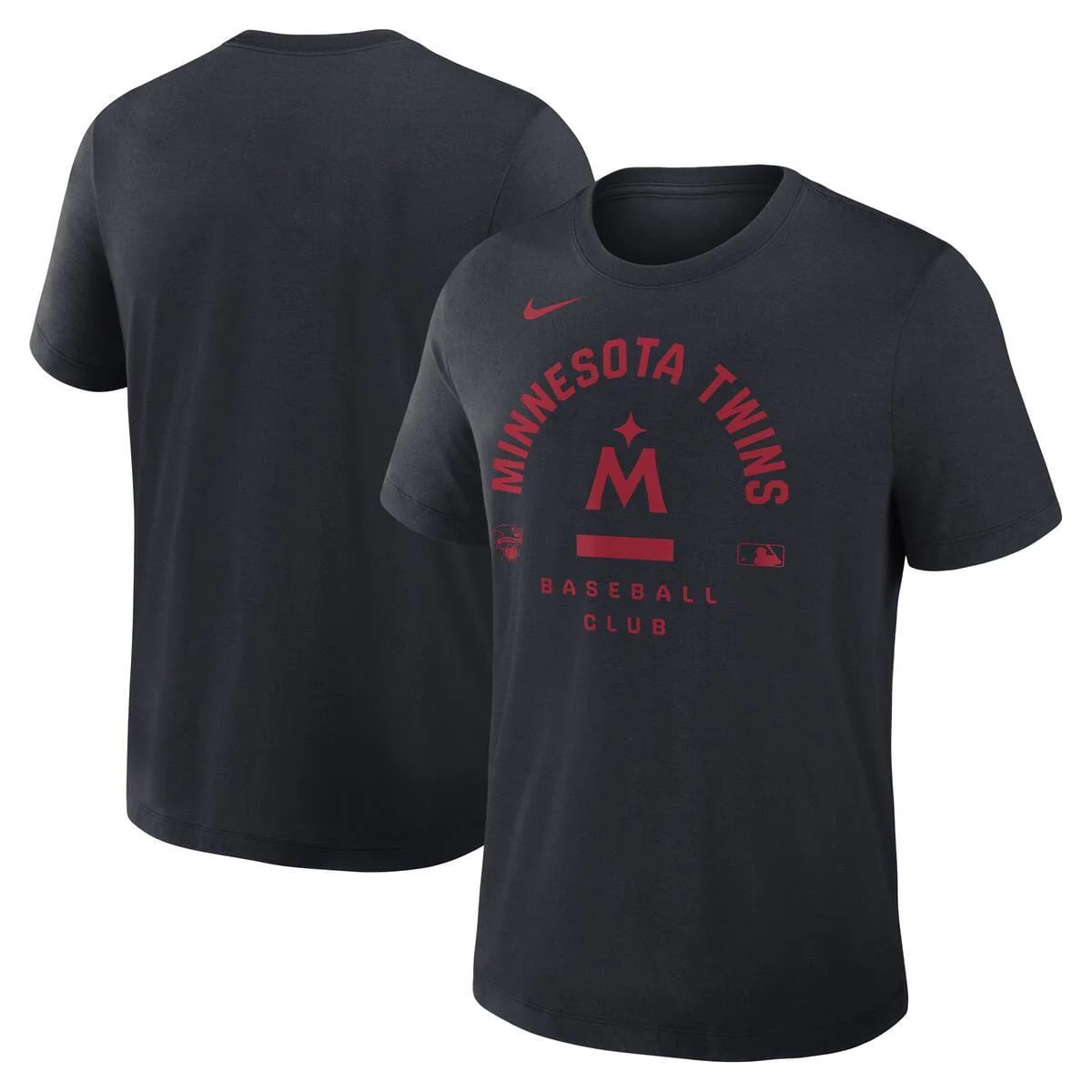 Adult Minnesota Twins Navy Nike 2026 Authentic Collection Early Work T-Shirt - Men's