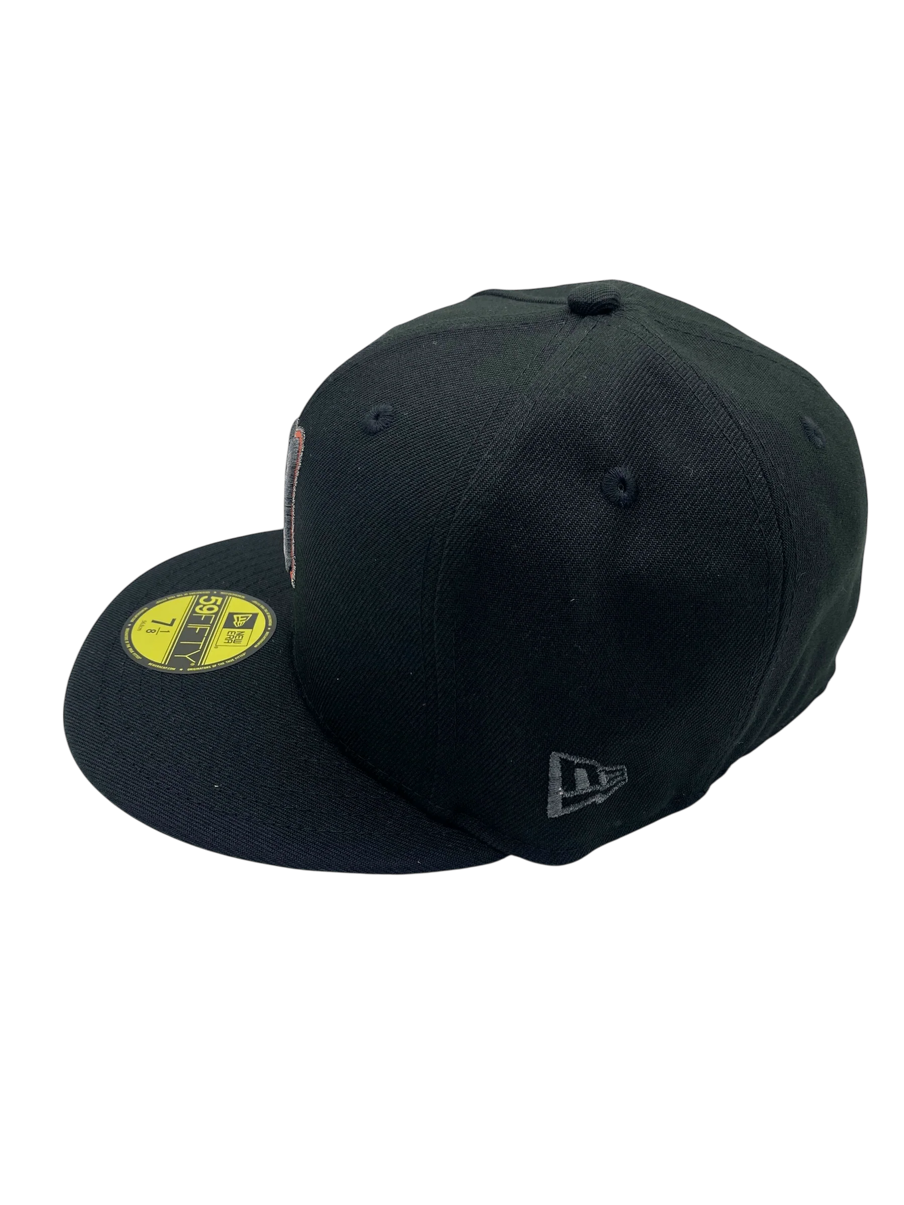 Adult Minnesota Twins New Era Black Infrared Custom Side Patch 59FIFTY Fitted Hat - Men's - Image 7
